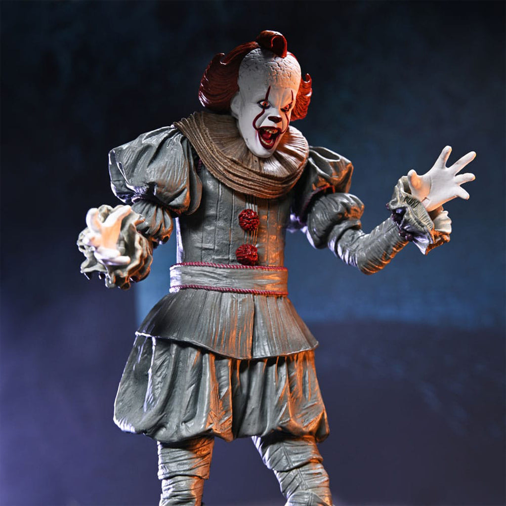 NECA IT Welcome to Derry Ultimate Pennywise Action Figure – IT, NECA, 18 cm, brand new collector item, Uncanny Collectibles Dublin Ireland