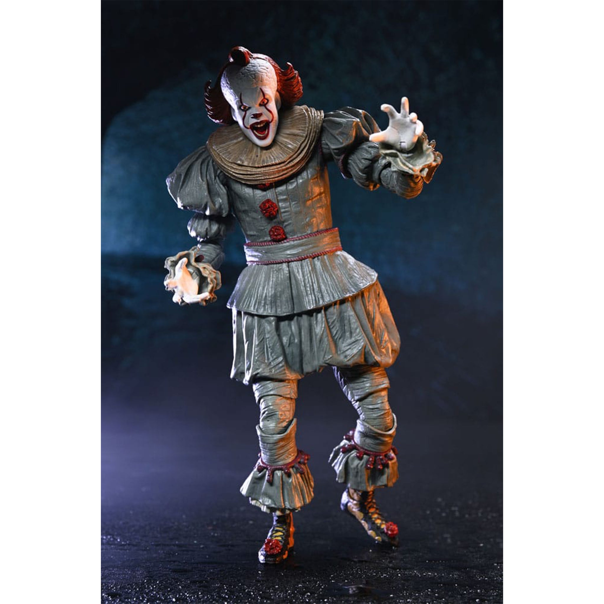 NECA IT Welcome to Derry Ultimate Pennywise Action Figure – IT, NECA, 18 cm, brand new collector item, Uncanny Collectibles Dublin Ireland