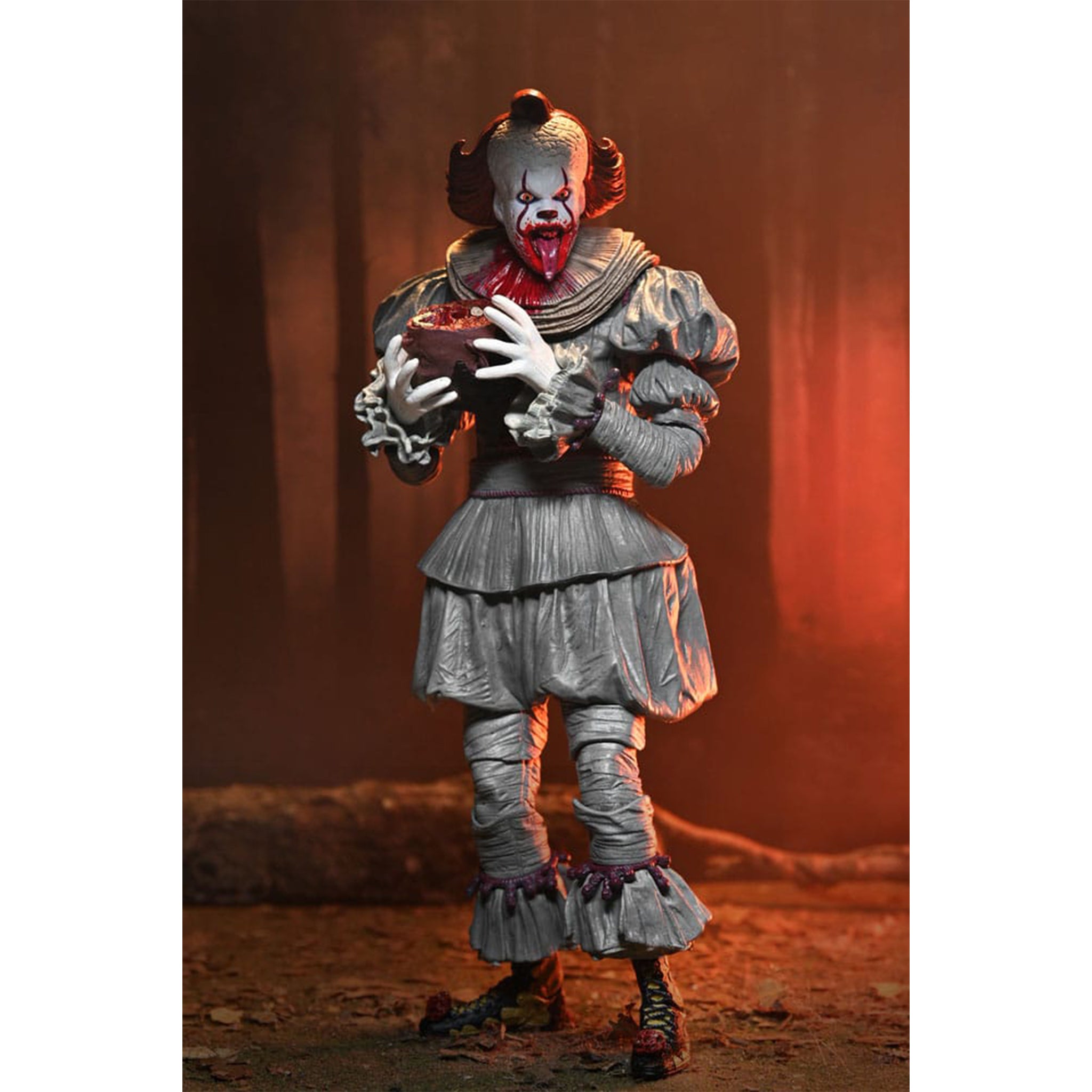 NECA IT Welcome to Derry Ultimate Pennywise Action Figure – IT, NECA, 18 cm, brand new collector item, Uncanny Collectibles Dublin Ireland