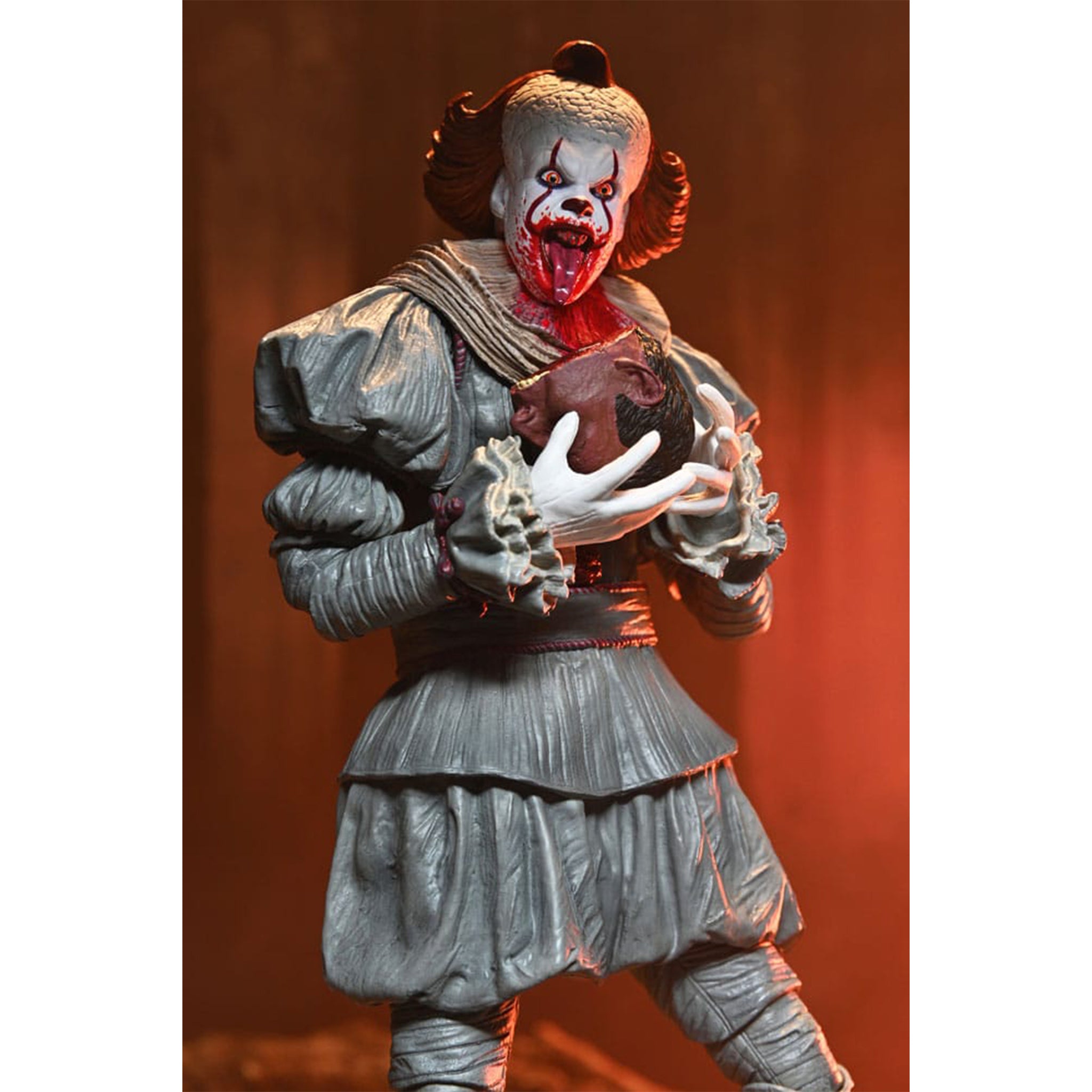 NECA IT Welcome to Derry Ultimate Pennywise Action Figure – IT, NECA, 18 cm, brand new collector item, Uncanny Collectibles Dublin Ireland