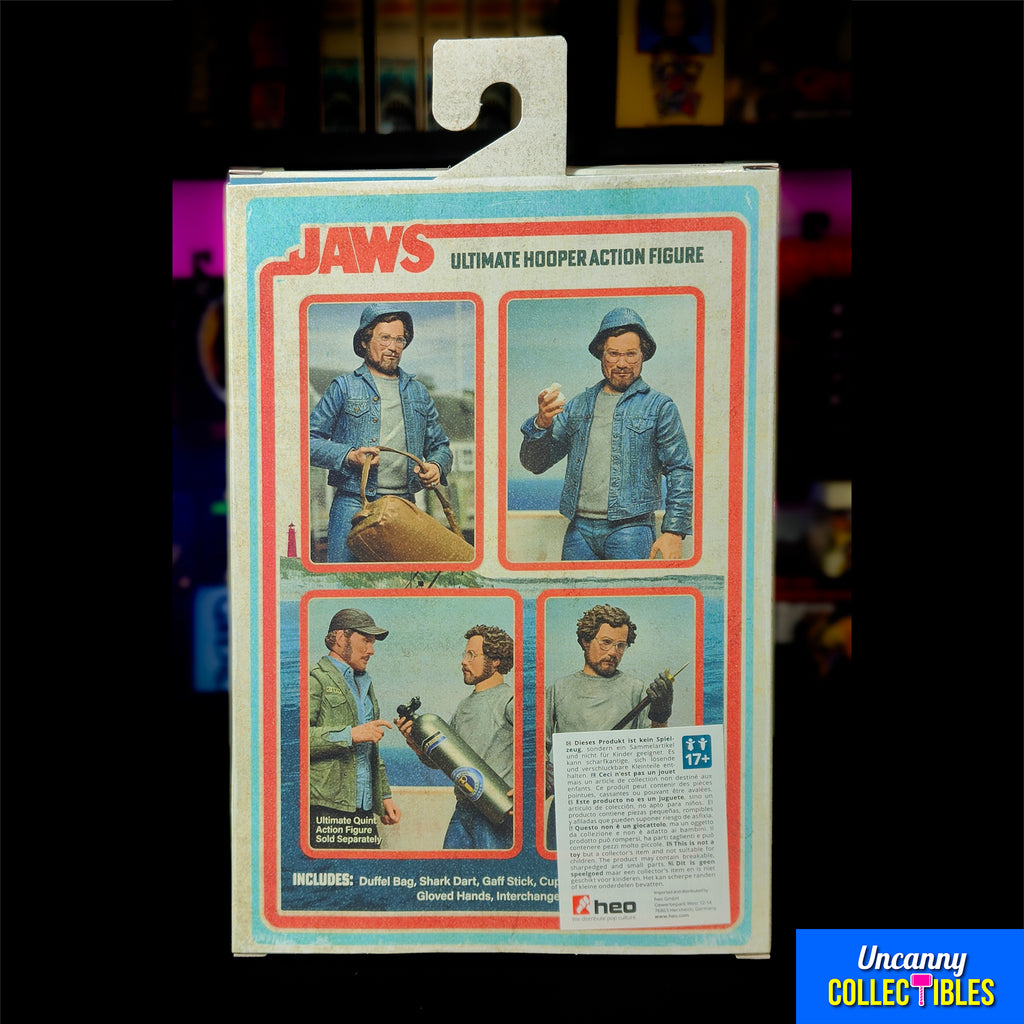 NECA Jaws Matt Hooper Ultimate Action Figure 50th Anniversary 18 cm – Jaws, NECA, 18 cm, 2025, brand new collector item, Uncanny Collectibles Dublin Ireland
