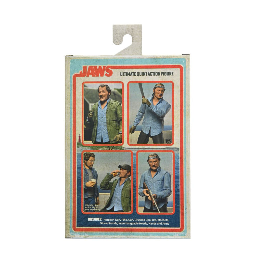 NECA Jaws Sam Quint Ultimate Action Figure 50th Anniversary 18 cm – Jaws, NECA, 18 cm, 2025, brand new collector item, Uncanny Collectibles Dublin Ireland