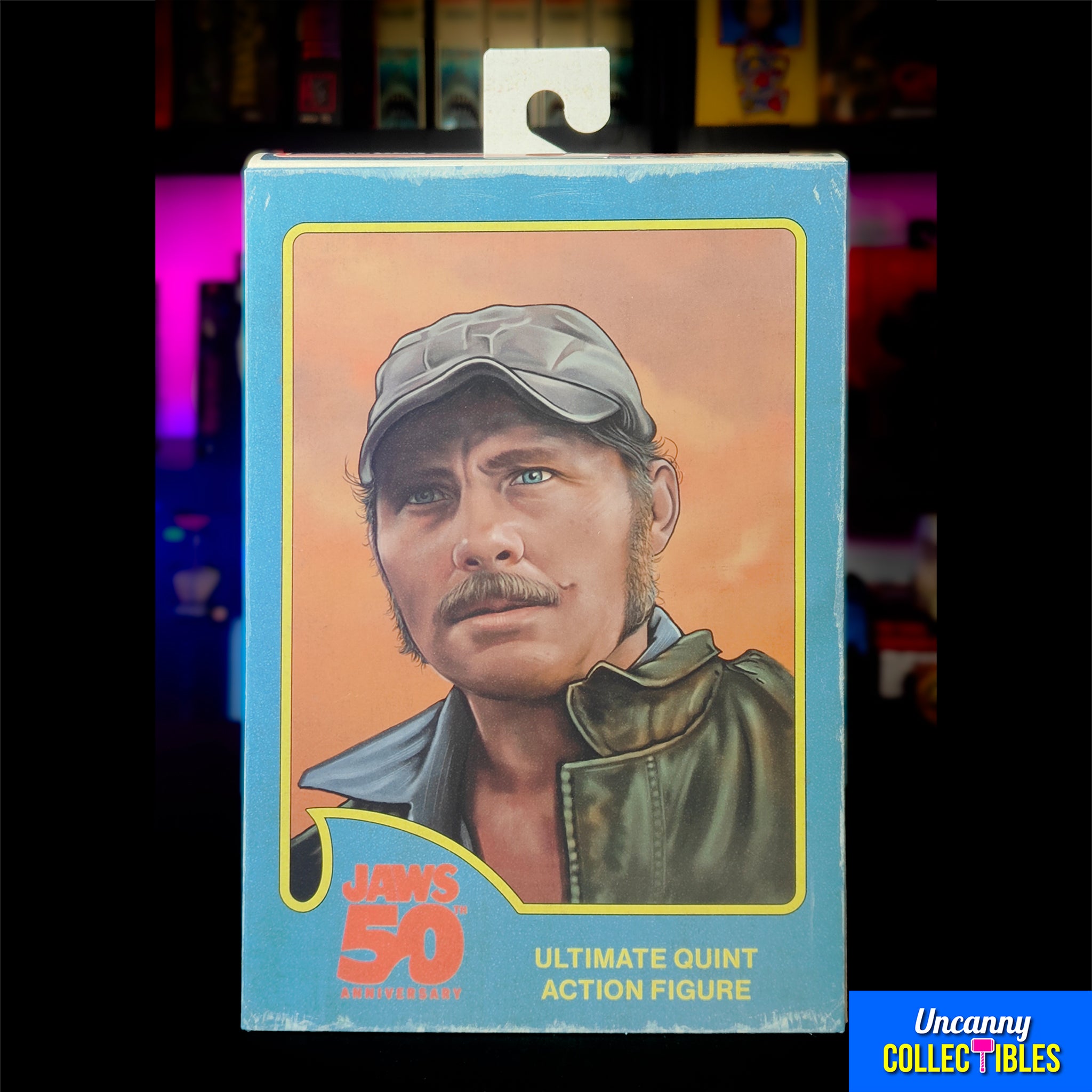 NECA Jaws Sam Quint Ultimate Action Figure 50th Anniversary 18 cm – Jaws, NECA, 18 cm, 2025, brand new collector item, Uncanny Collectibles Dublin Ireland