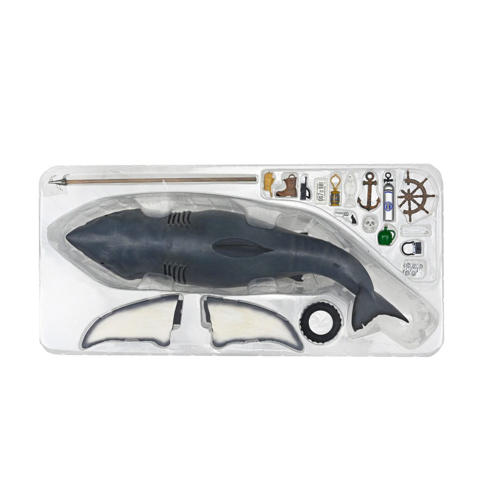 NECA Jaws The Game Shark Figure 50th Anniversary 30 cm – Jaws, NECA, 30 cm, 2025, brand new collector item, Uncanny Collectibles Dublin Ireland