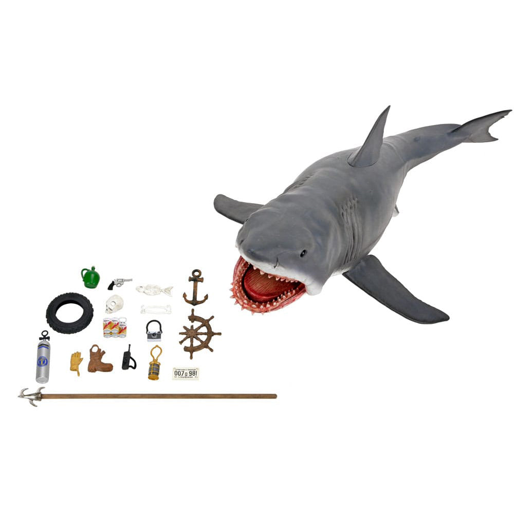 Buy Neca Jaws The Game Shark Figure 50Th Anniversary collectible online at Uncanny Collectibles