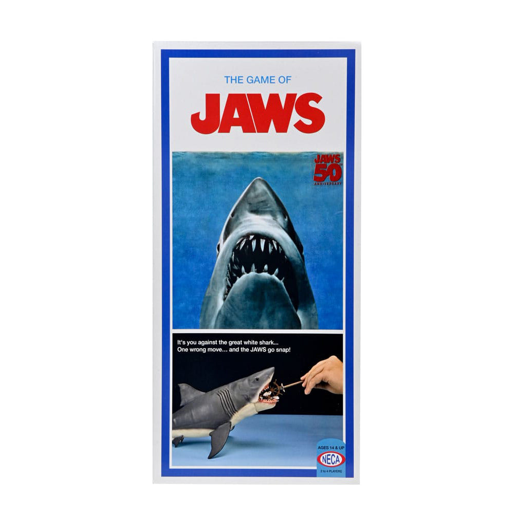 NECA Jaws The Game Shark Figure 50th Anniversary 30 cm – Jaws, NECA, 30 cm, 2025, brand new collector item, Uncanny Collectibles Dublin Ireland