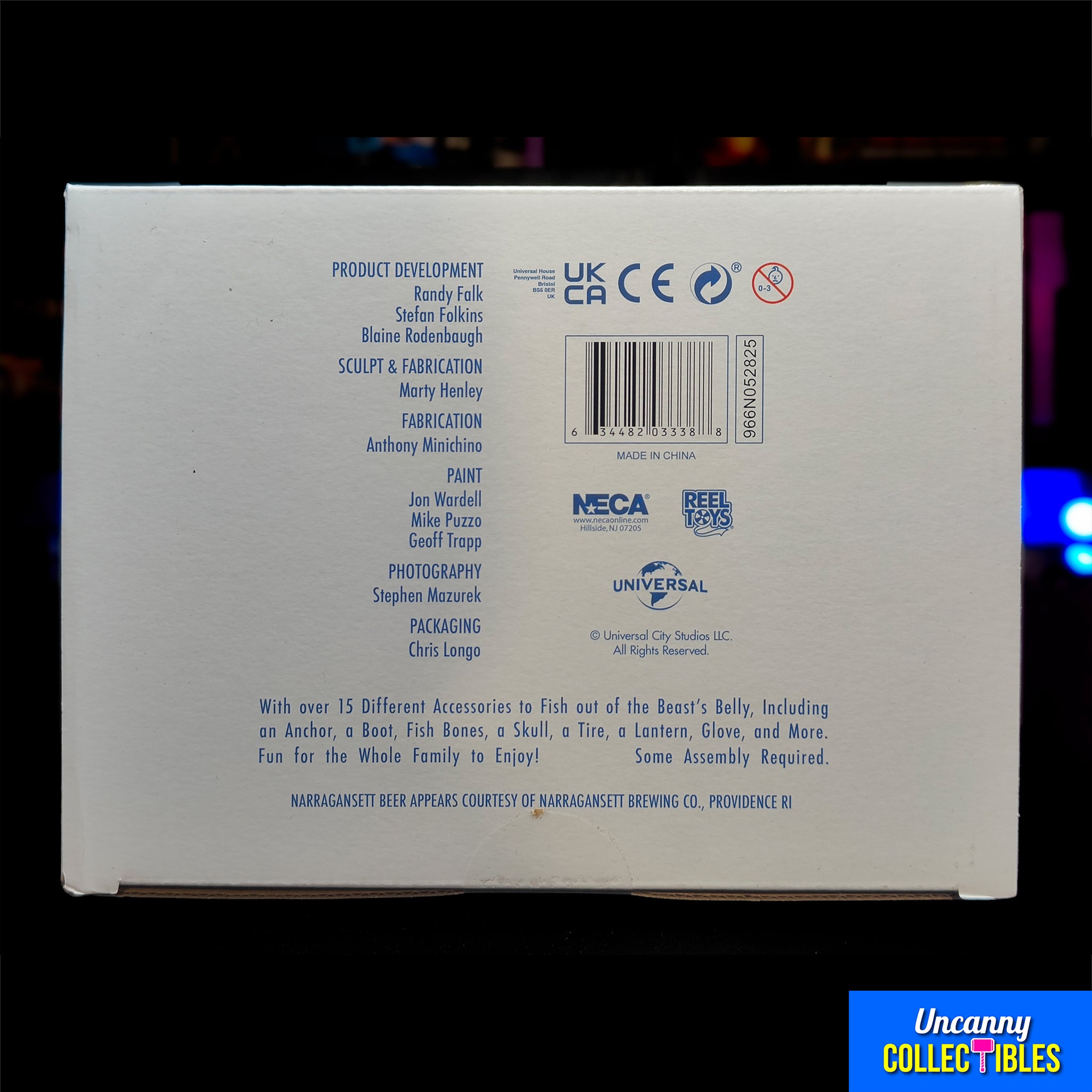 NECA Jaws The Game Shark Figure 50th Anniversary 30 cm