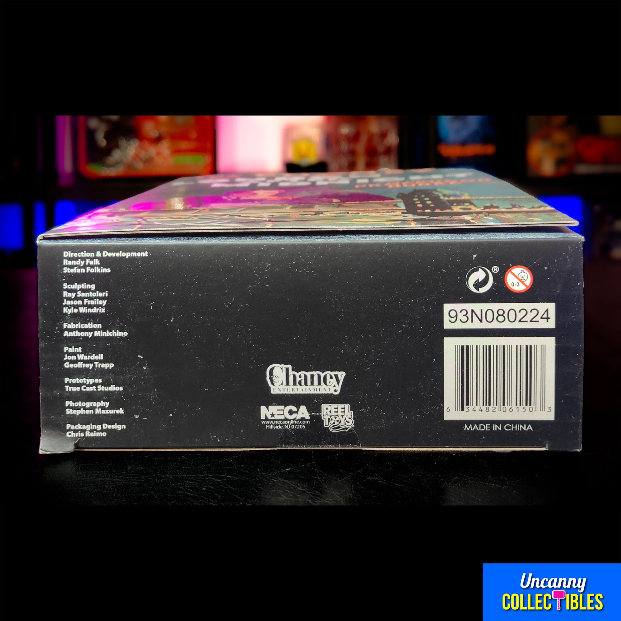 NECA London After Midnight Ultimate Professor Edward C Burke Action Figure 18cm – Universal Monsters, NECA, 18 cm, 2024, brand new collector item, Uncanny Collectibles Dublin Ireland