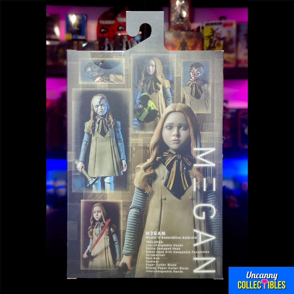NECA M3gan (Megan) Ultimate M3gan Action Figure 18 cm – Horror, NECA, 14 cm, 2024, brand new collector item, Uncanny Collectibles Dublin Ireland