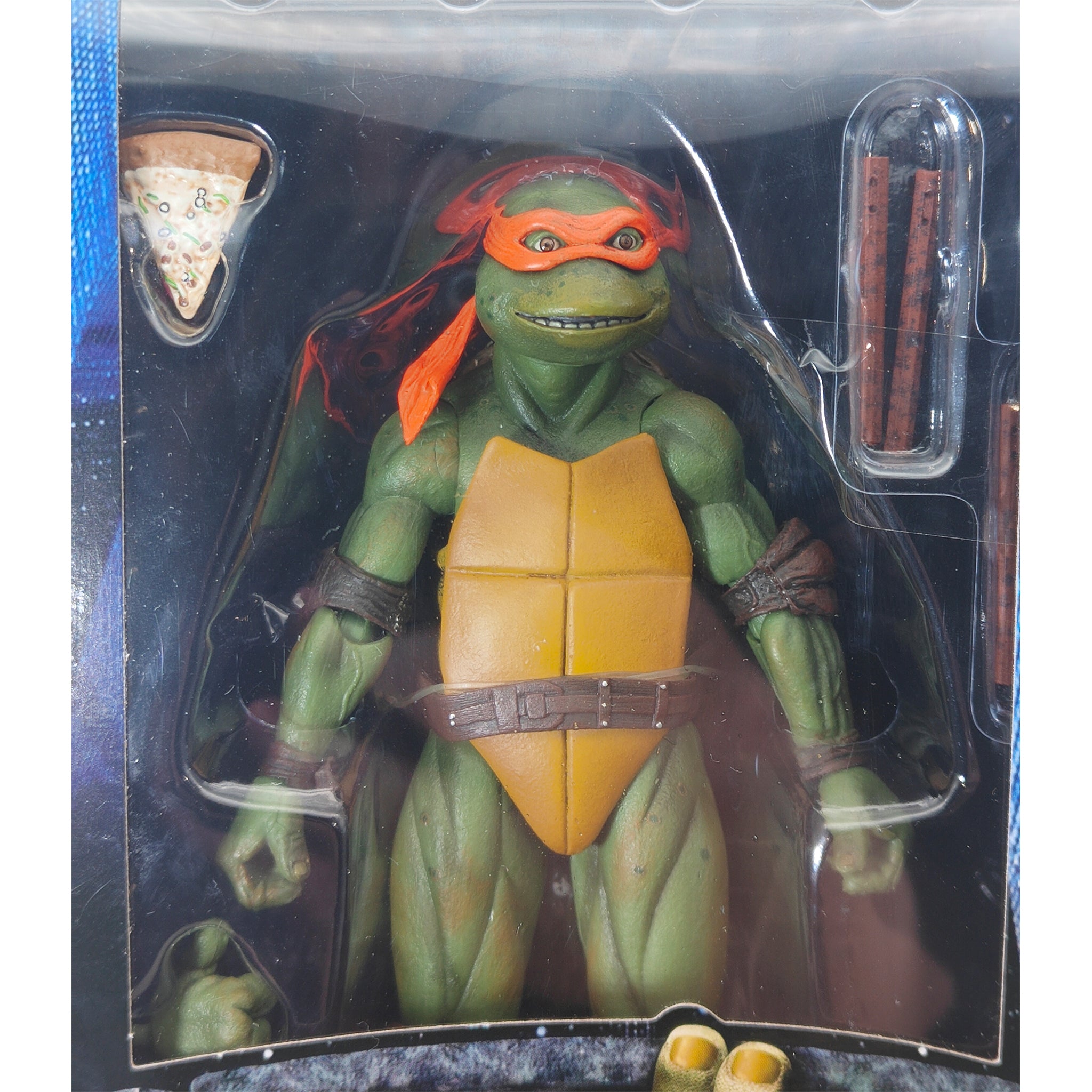 NECA Michelangelo Teenage Mutant Ninja Turtles 1990s Movie Action Figure
