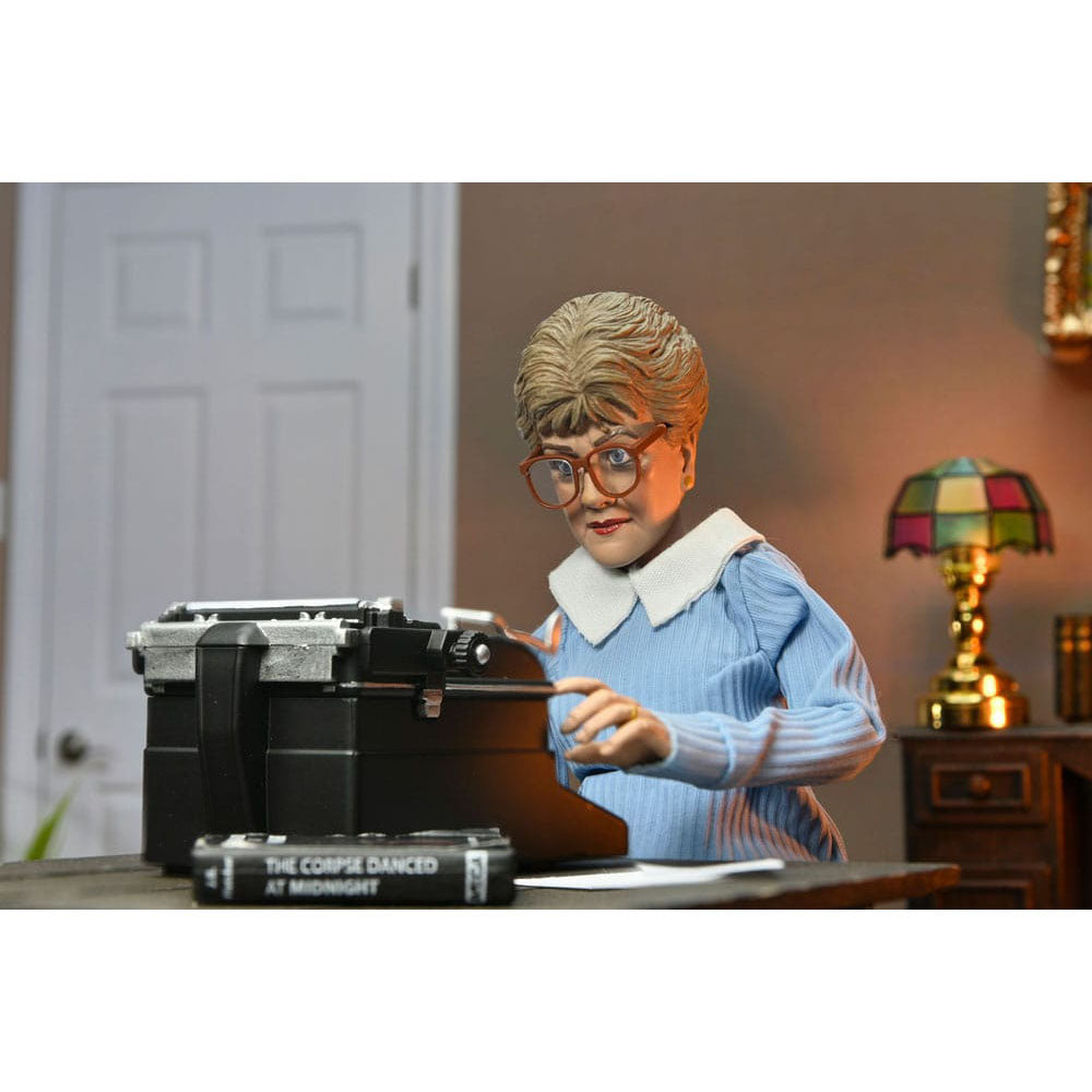 Buy Neca Murder She Wrote Jessica Fletcher Retro Clothed 8 Inch Action Figure collectible online at Uncanny Collectibles