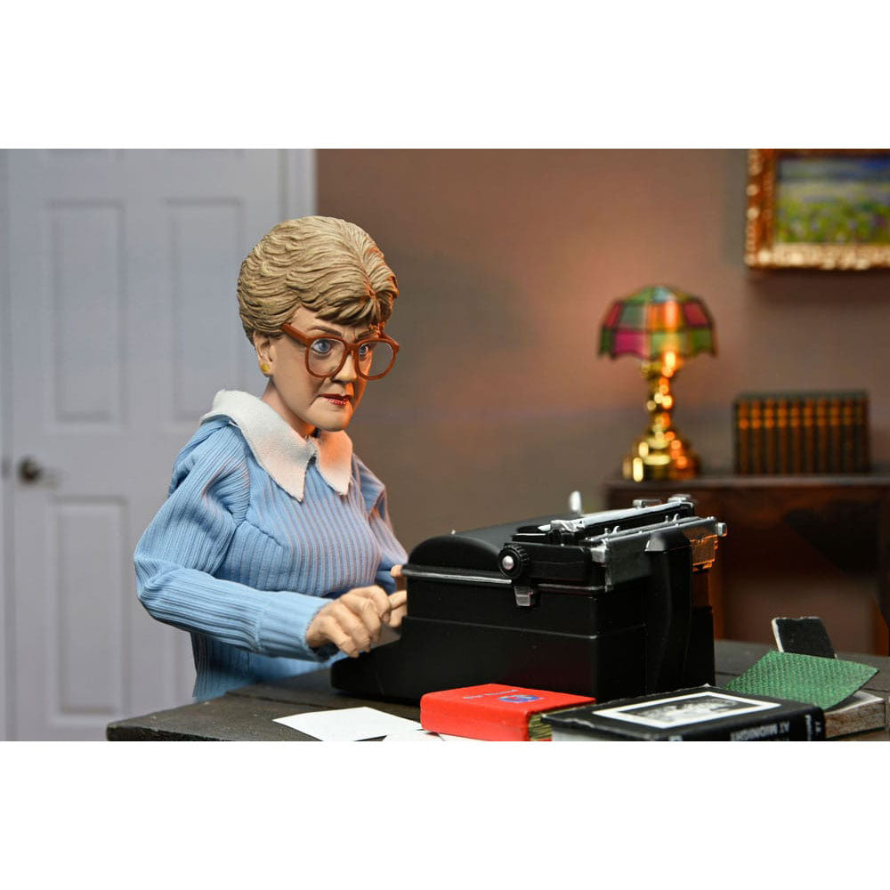 NECA Murder She Wrote Jessica Fletcher Retro Clothed 8-Inch Action Figure – Murder She Wrote, NECA, 20 cm, 2024, brand new collector item, Uncanny Collectibles Dublin Ireland