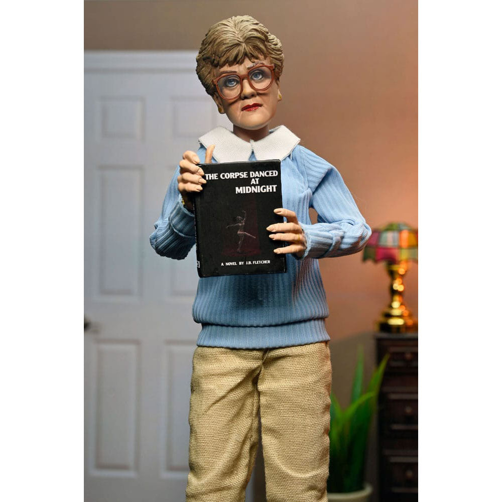 Buy Neca Murder She Wrote Jessica Fletcher Retro Clothed 8 Inch Action Figure collectible online at Uncanny Collectibles