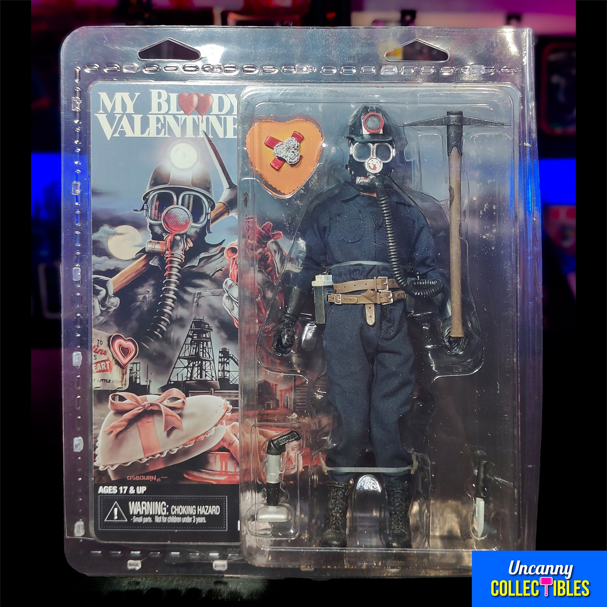 NECA My Bloody Valentine The Miner Retro Clothed Action Figure 20cm
