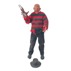 NECA Nightmare on Elm Street 3 Dream Warriors Freddy Retro Cloth Action Figure – Nightmare on Elm Street, NECA, 20 cm, pre-owned collector piece, Uncanny Collectibles Dublin Ireland