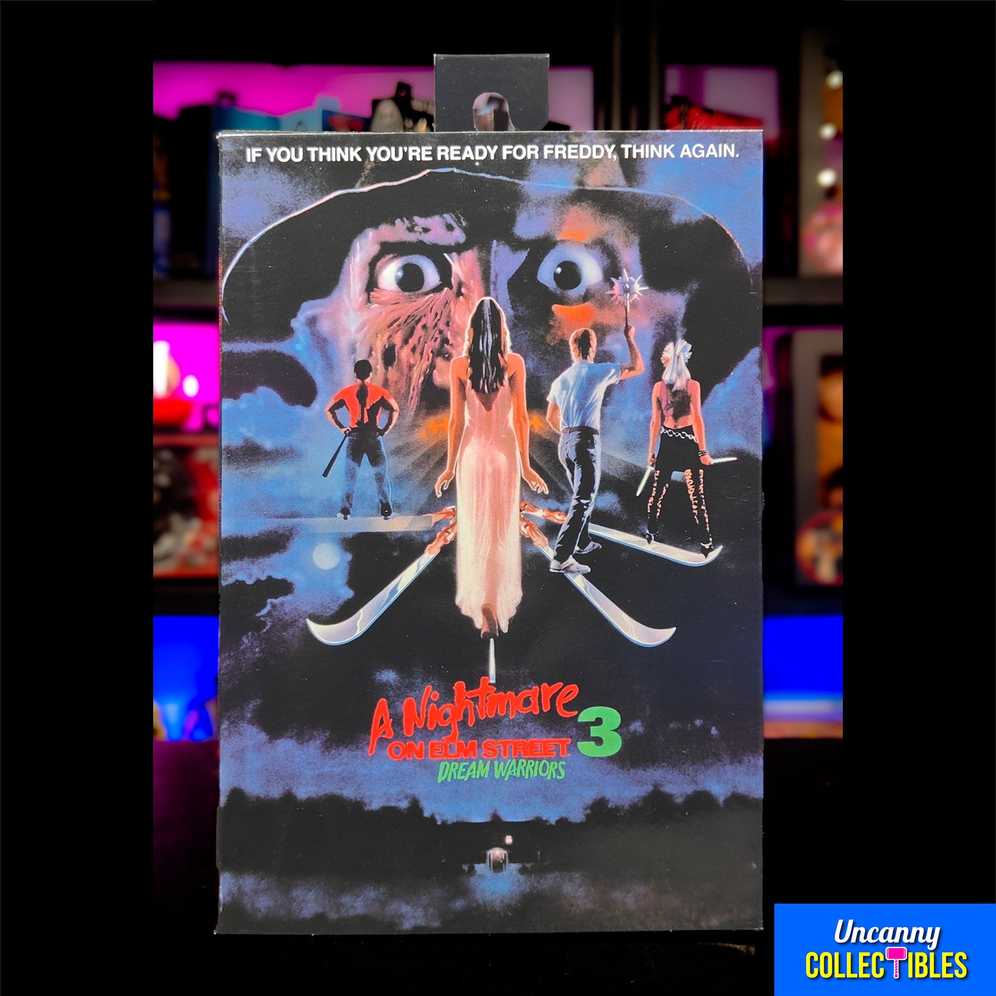 NECA Nightmare On Elm Street Dream Warriors Ultimate Freddy Krueger Action Figure 18cm