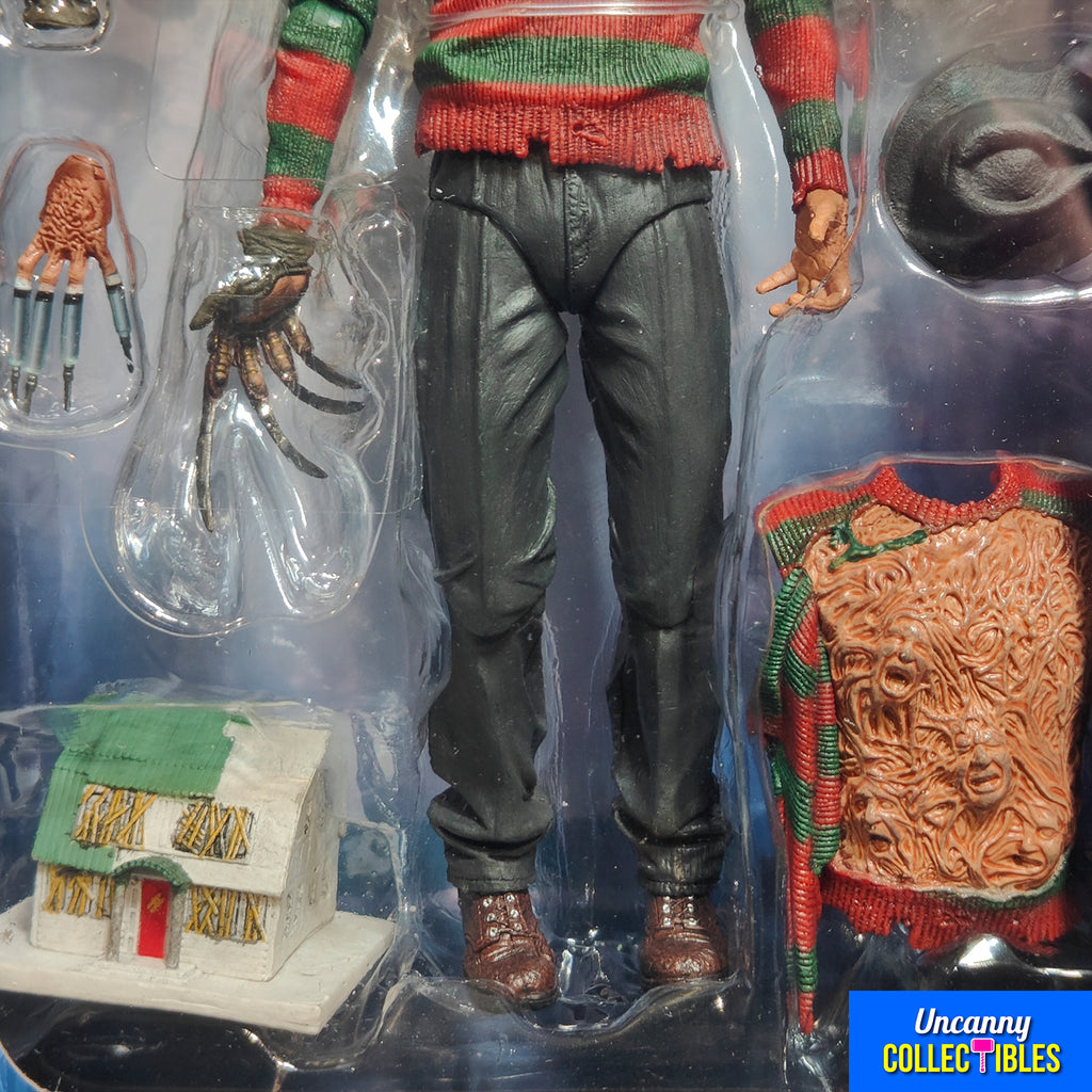 NECA Nightmare On Elm Street Dream Warriors Ultimate Freddy Krueger Action Figure 18cm – Nightmare on Elm Street, NECA, 18 cm, brand new collector item, Uncanny Collectibles Dublin Ireland