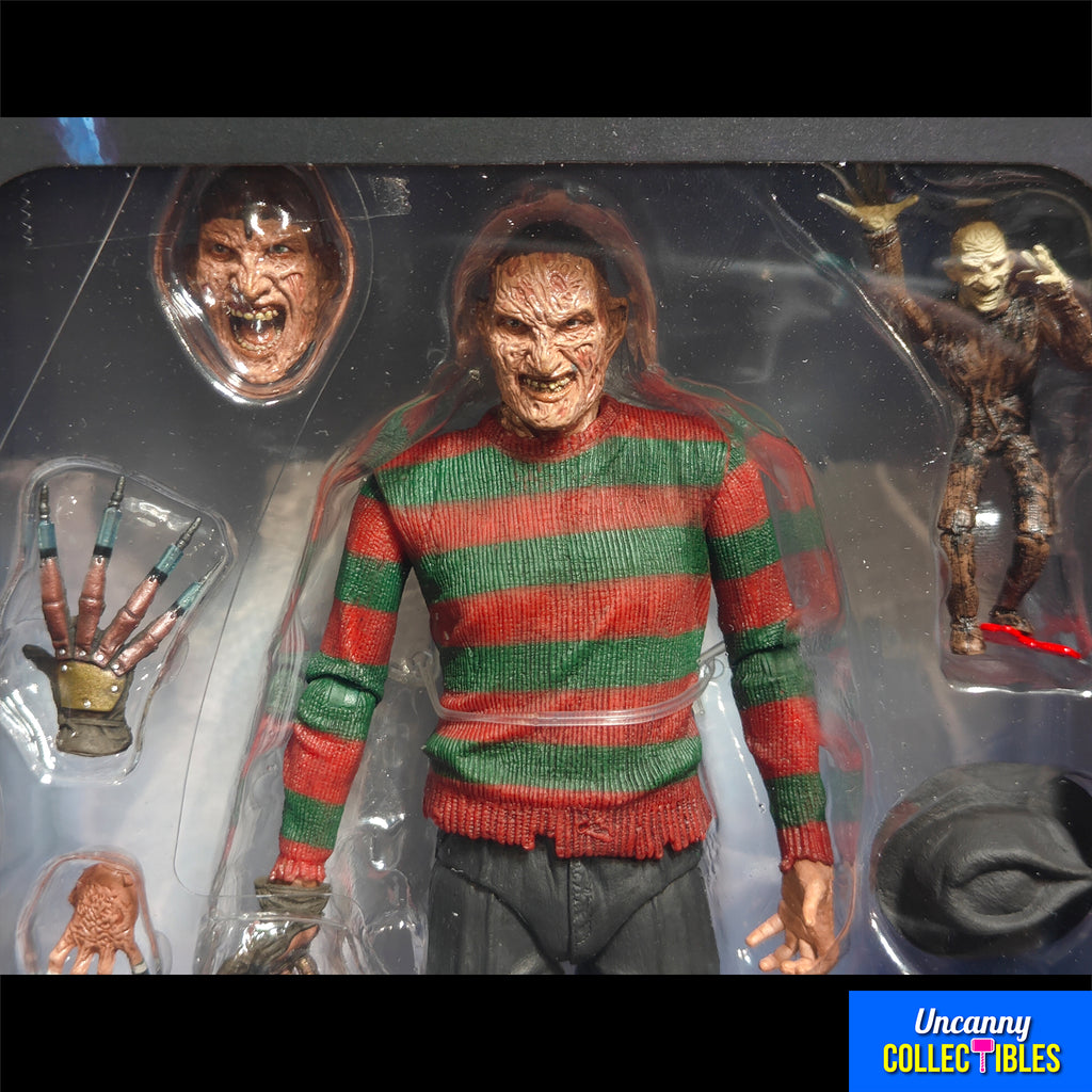 NECA Nightmare On Elm Street Dream Warriors Ultimate Freddy Krueger Action Figure 18cm – Nightmare on Elm Street, NECA, 18 cm, brand new collector item, Uncanny Collectibles Dublin Ireland