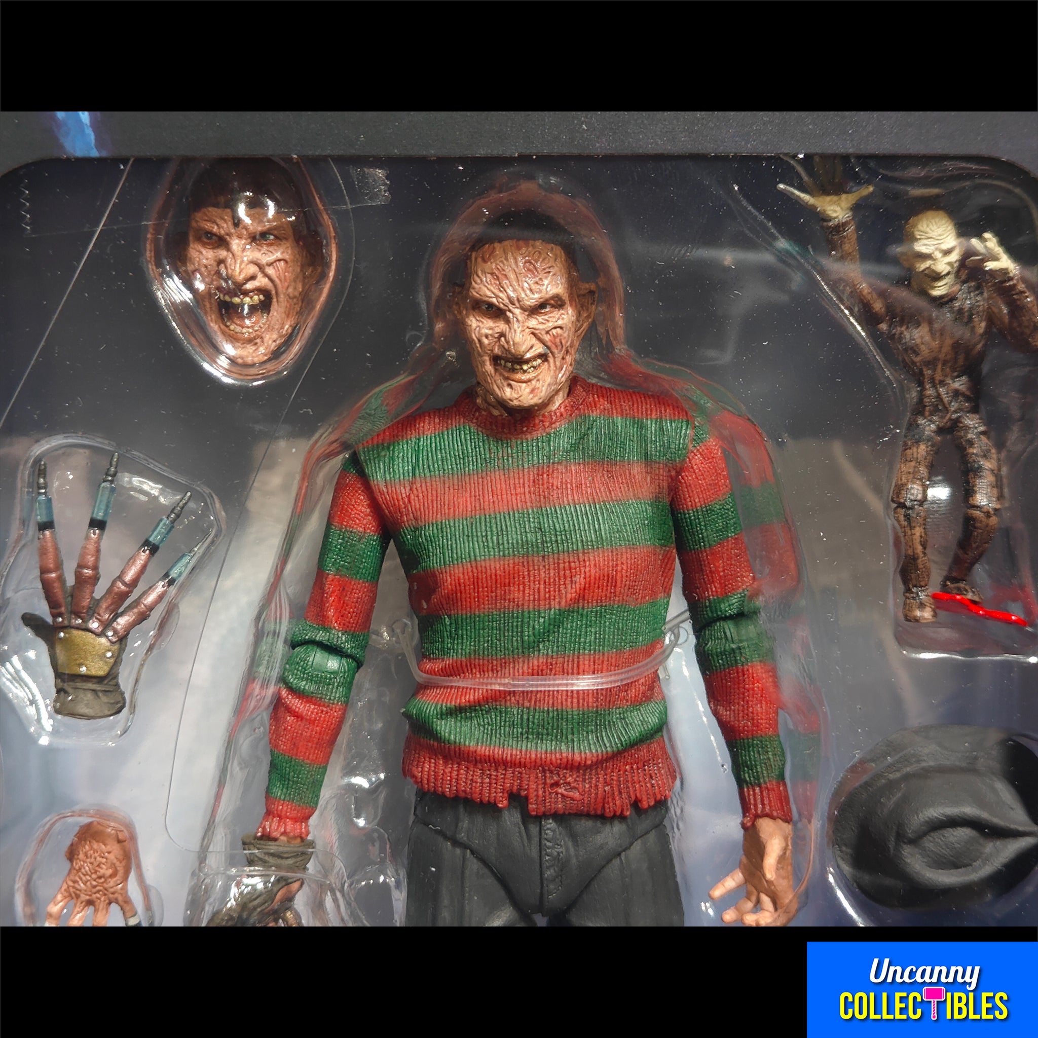 NECA Nightmare On Elm Street Dream Warriors Ultimate Freddy Krueger Action Figure 18cm – Nightmare on Elm Street, NECA, 18 cm, brand new collector item, Uncanny Collectibles Dublin Ireland