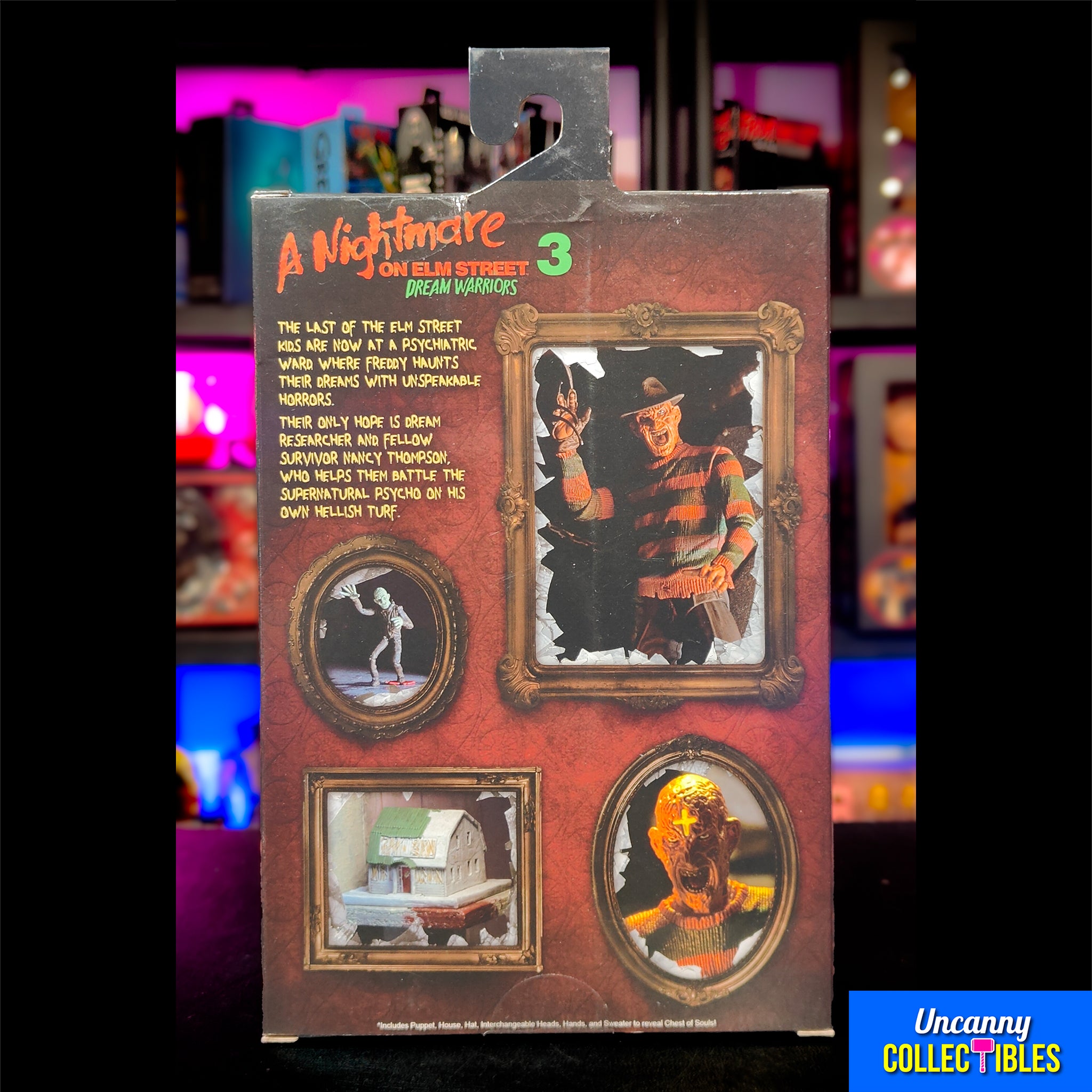 NECA Nightmare On Elm Street Dream Warriors Ultimate Freddy Krueger Action Figure 18cm – Nightmare on Elm Street, NECA, 18 cm, brand new collector item, Uncanny Collectibles Dublin Ireland