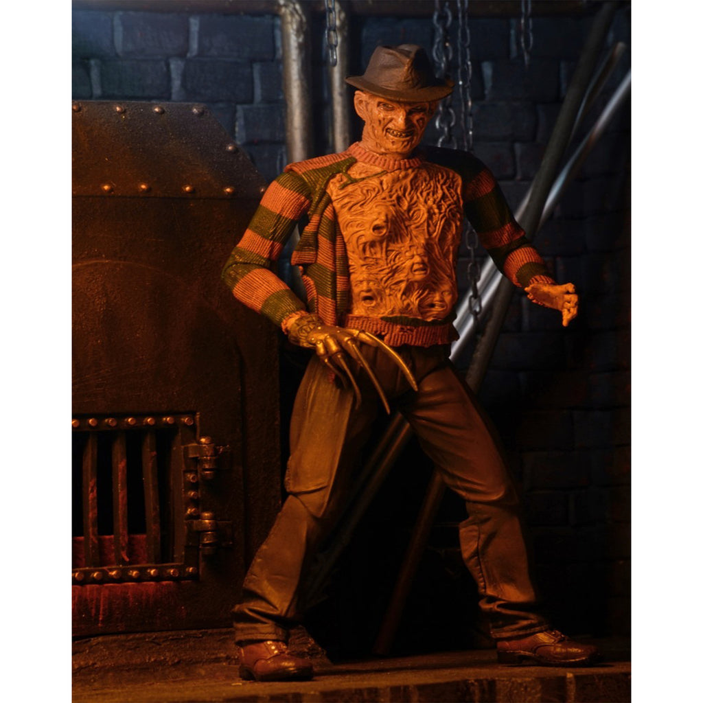 NECA Nightmare On Elm Street Dream Warriors Ultimate Freddy Krueger Action Figure 18cm – Nightmare on Elm Street, NECA, 18 cm, brand new collector item, Uncanny Collectibles Dublin Ireland