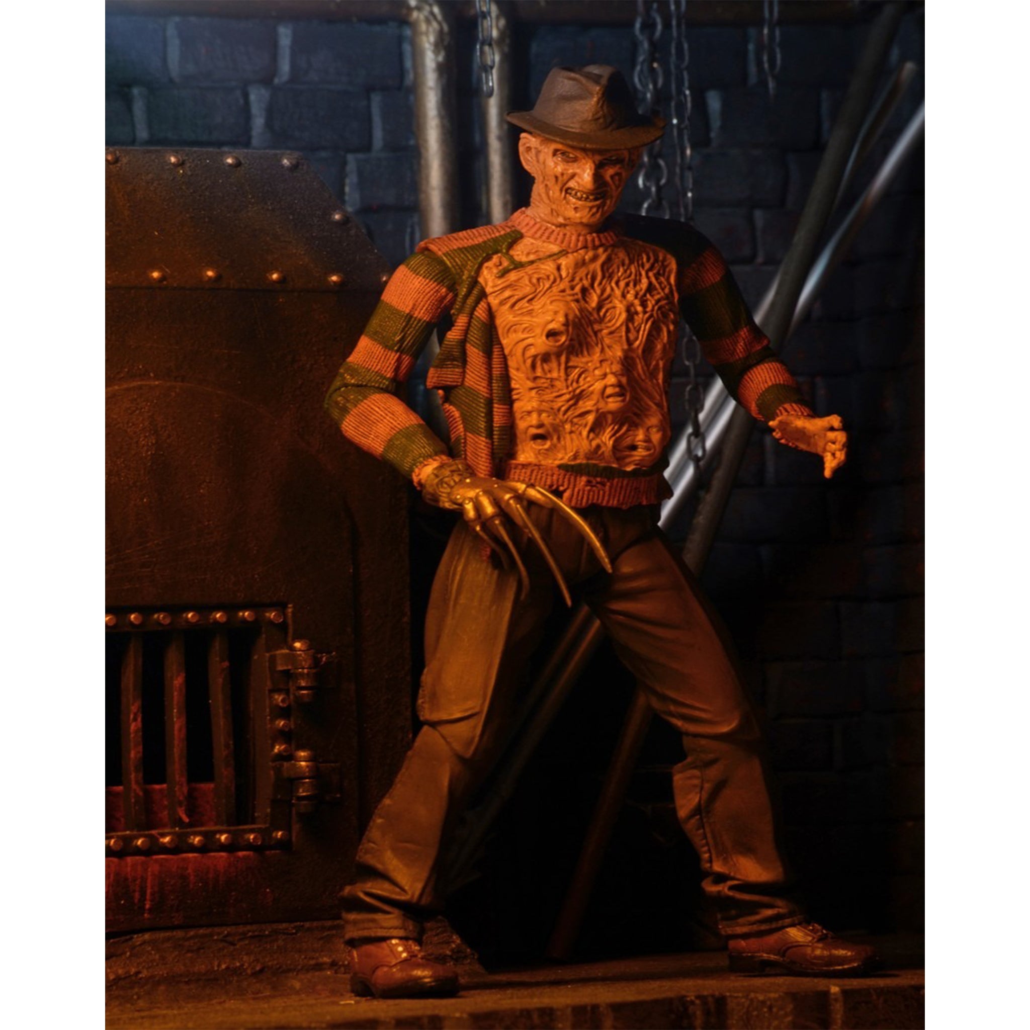 NECA Nightmare On Elm Street Dream Warriors Ultimate Freddy Krueger Action Figure 18cm