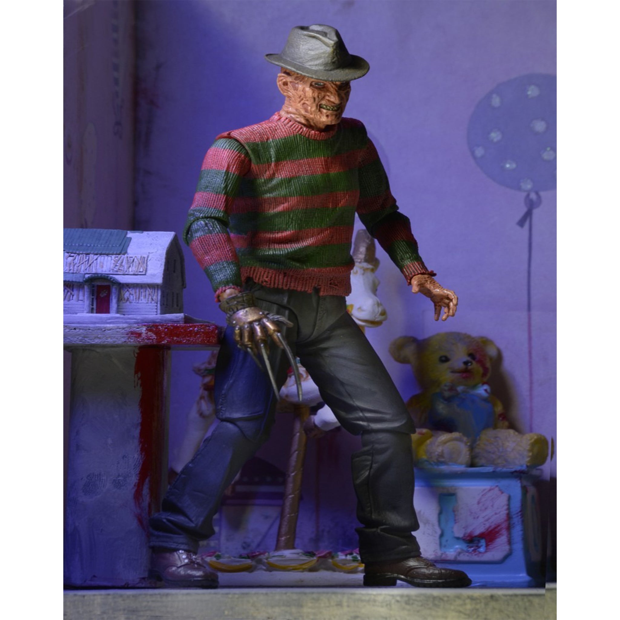 NECA Nightmare On Elm Street Dream Warriors Ultimate Freddy Krueger Action Figure 18cm – Nightmare on Elm Street, NECA, 18 cm, brand new collector item, Uncanny Collectibles Dublin Ireland