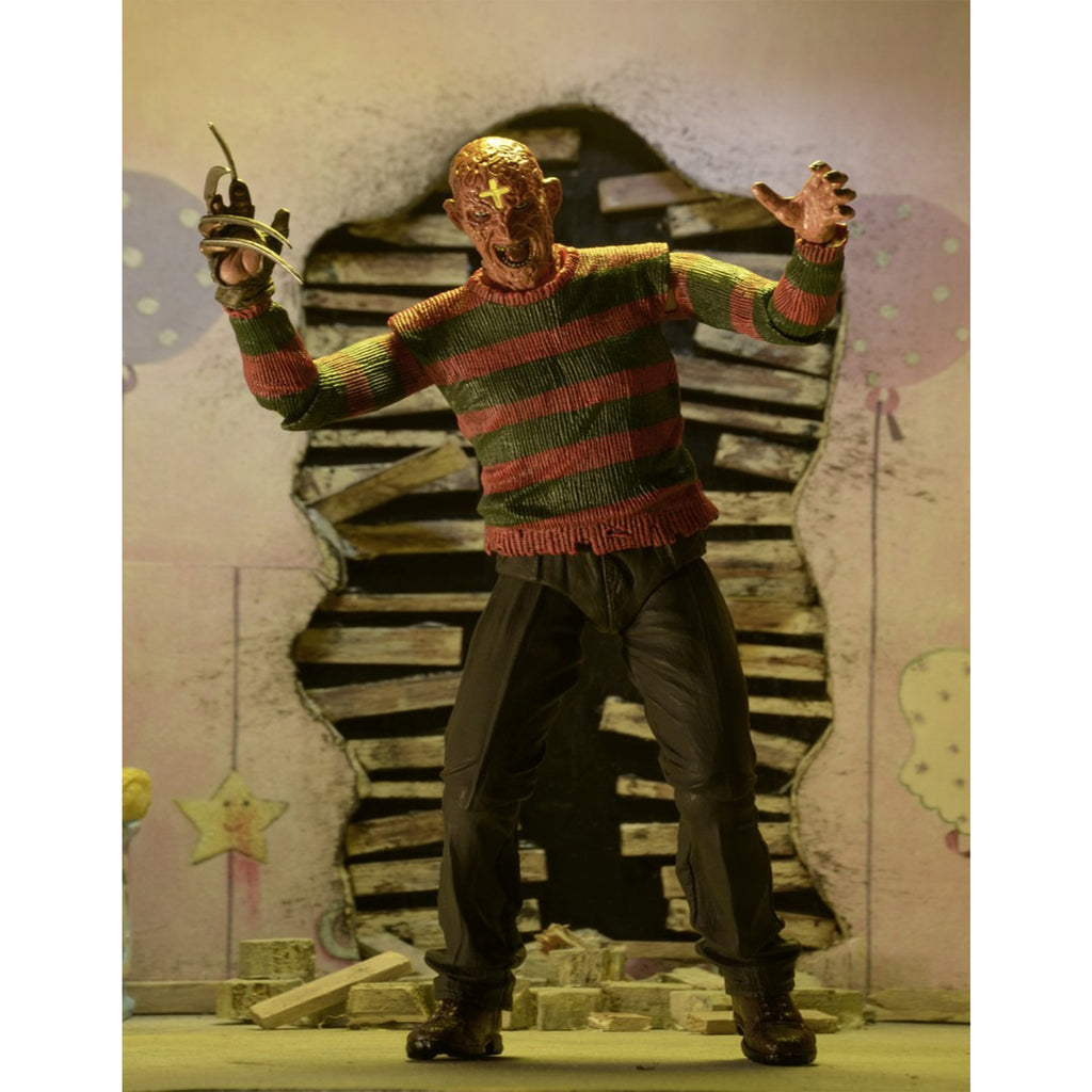 NECA Nightmare On Elm Street Dream Warriors Ultimate Freddy Krueger Action Figure 18cm – Nightmare on Elm Street, NECA, 18 cm, brand new collector item, Uncanny Collectibles Dublin Ireland