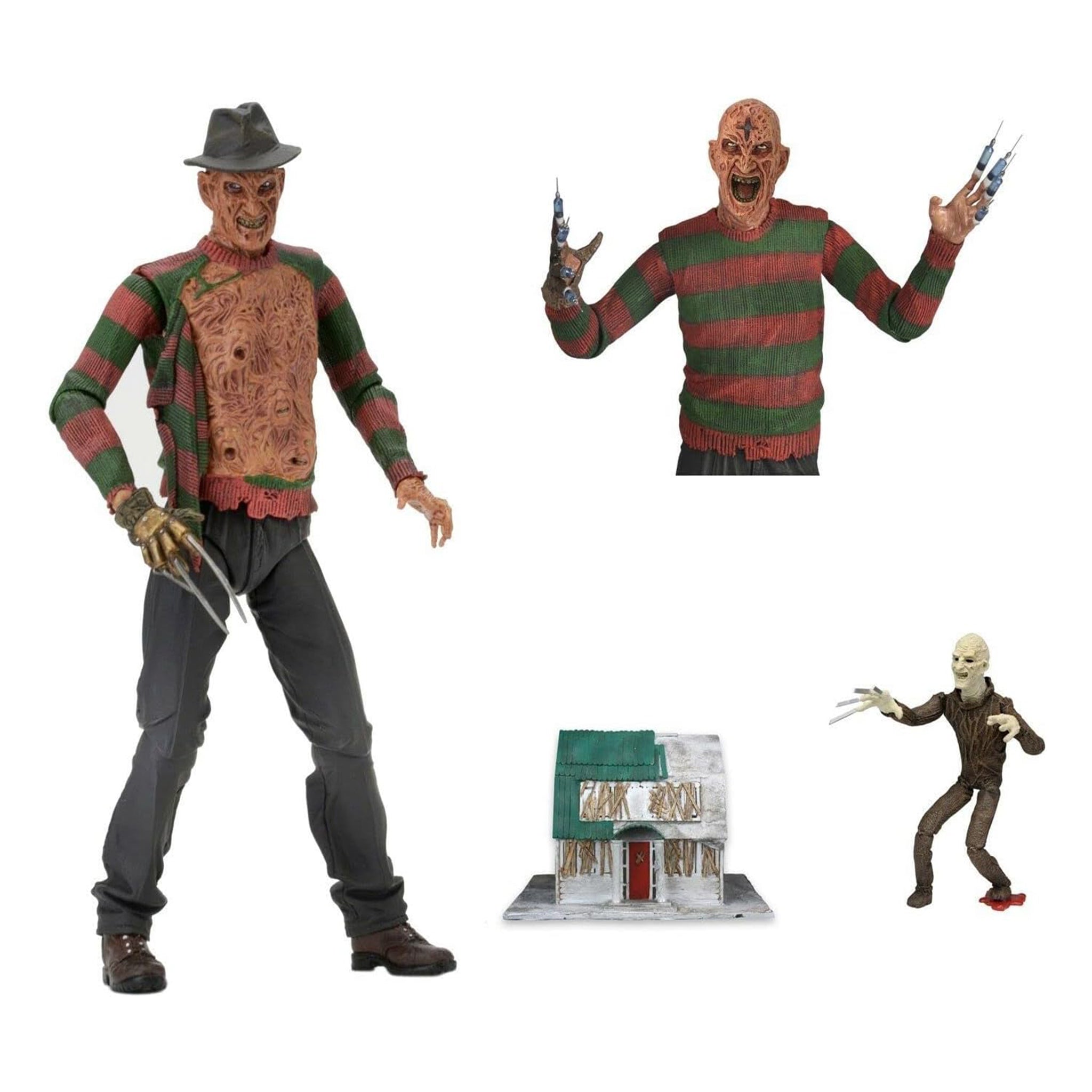 NECA Nightmare On Elm Street Dream Warriors Ultimate Freddy Krueger Action Figure 18cm – Nightmare on Elm Street, NECA, 18 cm, brand new collector item, Uncanny Collectibles Dublin Ireland