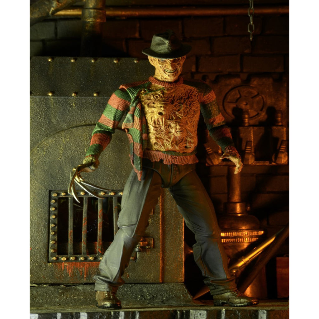 NECA Nightmare On Elm Street Dream Warriors Ultimate Freddy Krueger Action Figure 18cm – Nightmare on Elm Street, NECA, 18 cm, brand new collector item, Uncanny Collectibles Dublin Ireland