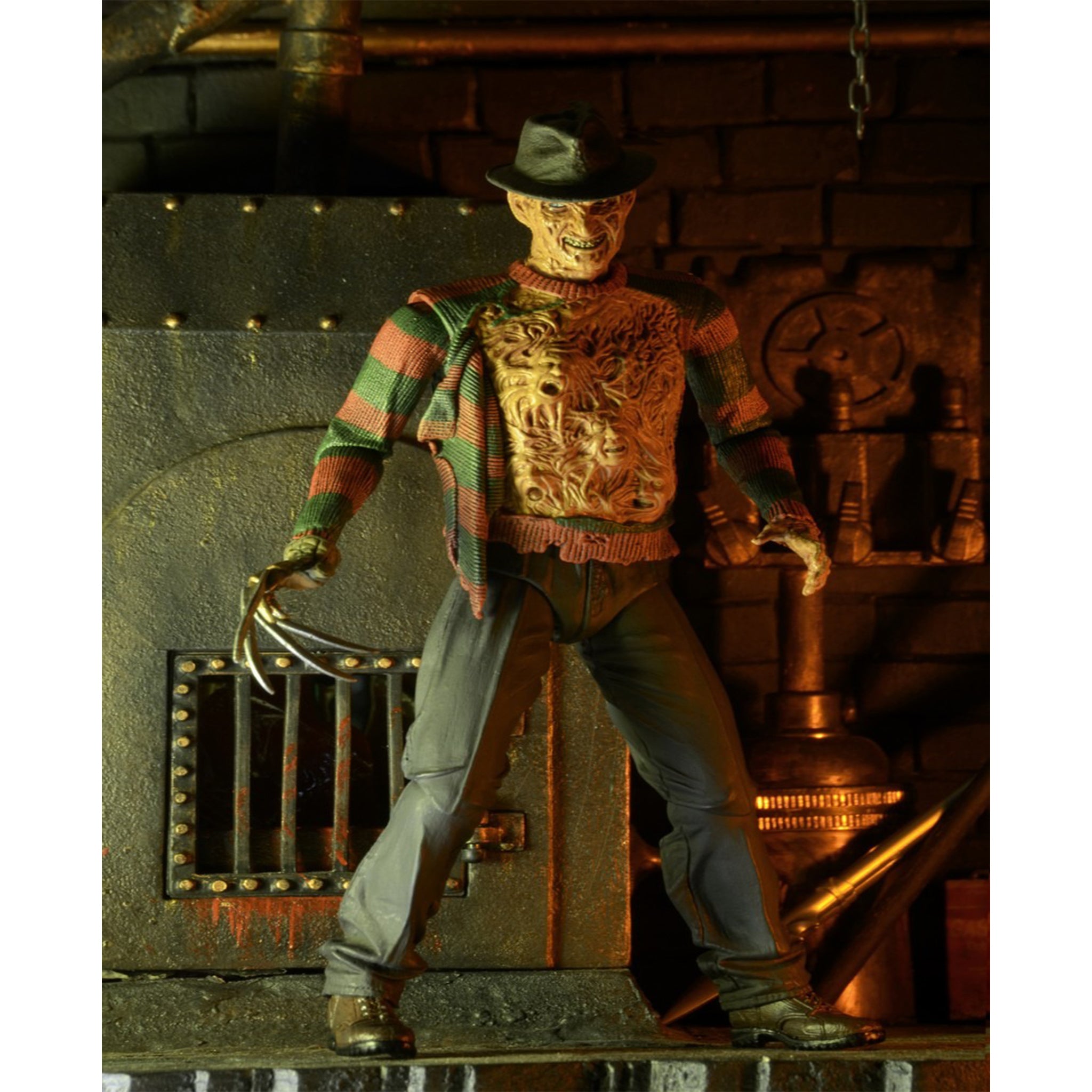 NECA Nightmare On Elm Street Dream Warriors Ultimate Freddy Krueger Action Figure 18cm