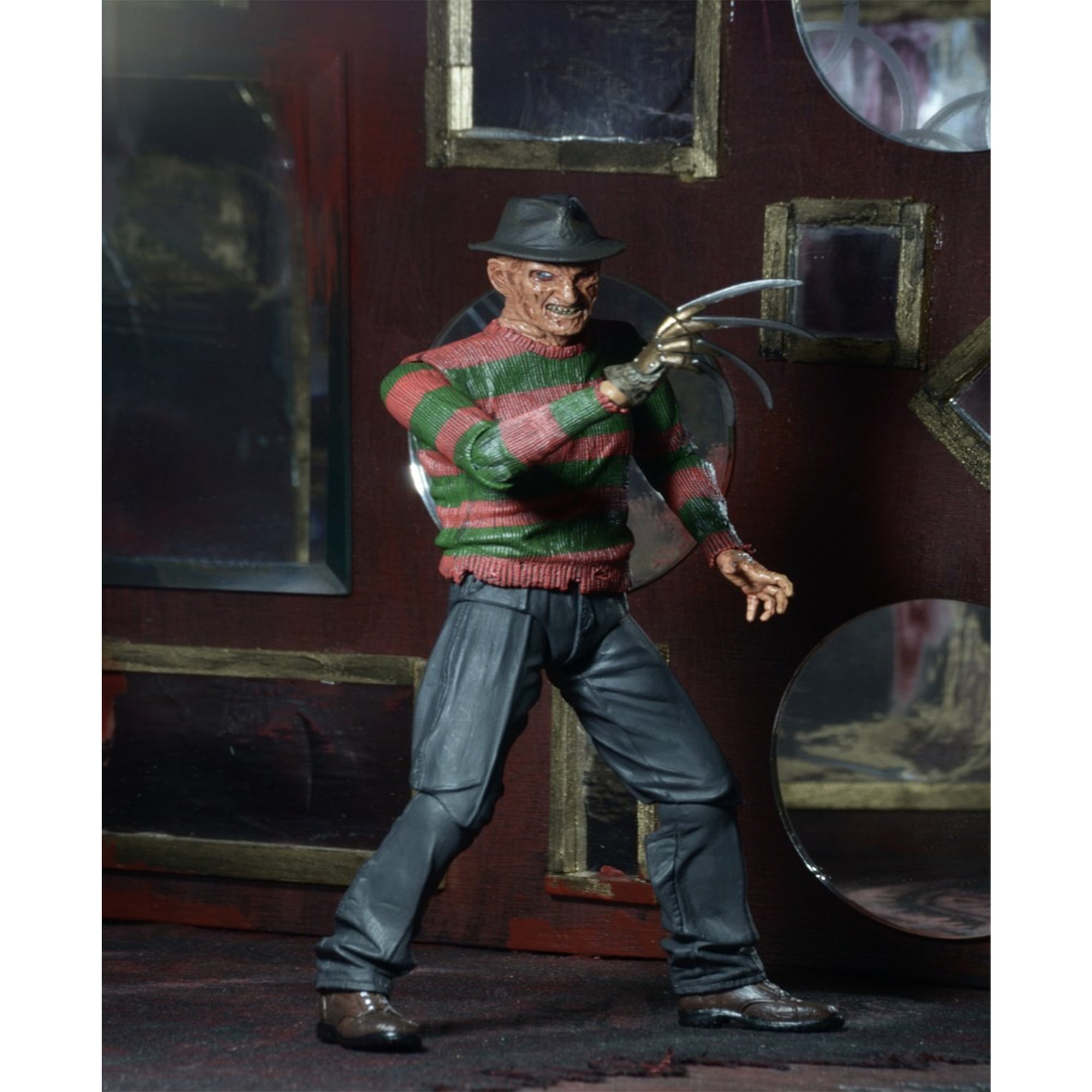 NECA Nightmare On Elm Street Dream Warriors Ultimate Freddy Krueger Action Figure 18cm