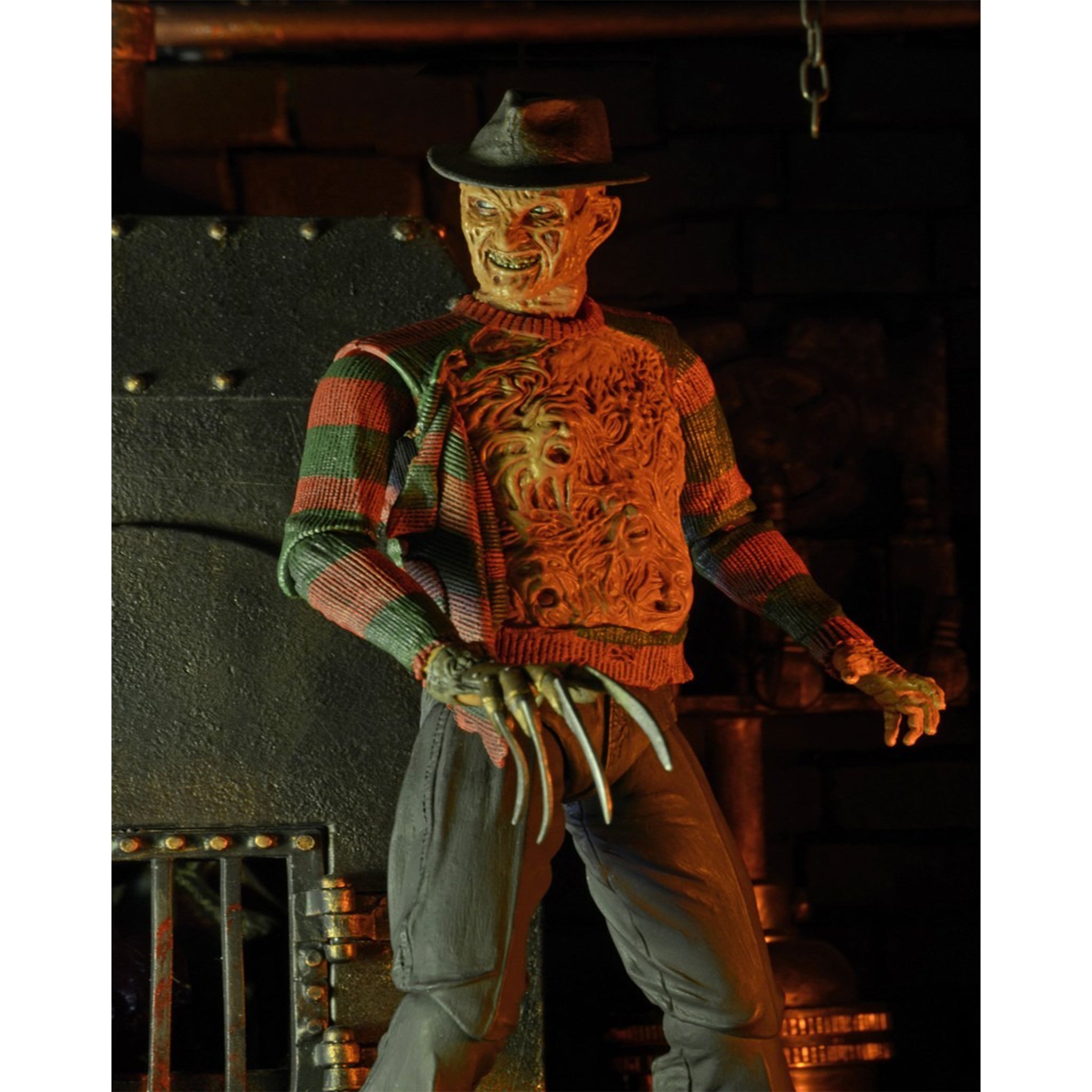 NECA Nightmare On Elm Street Dream Warriors Ultimate Freddy Krueger Action Figure 18cm