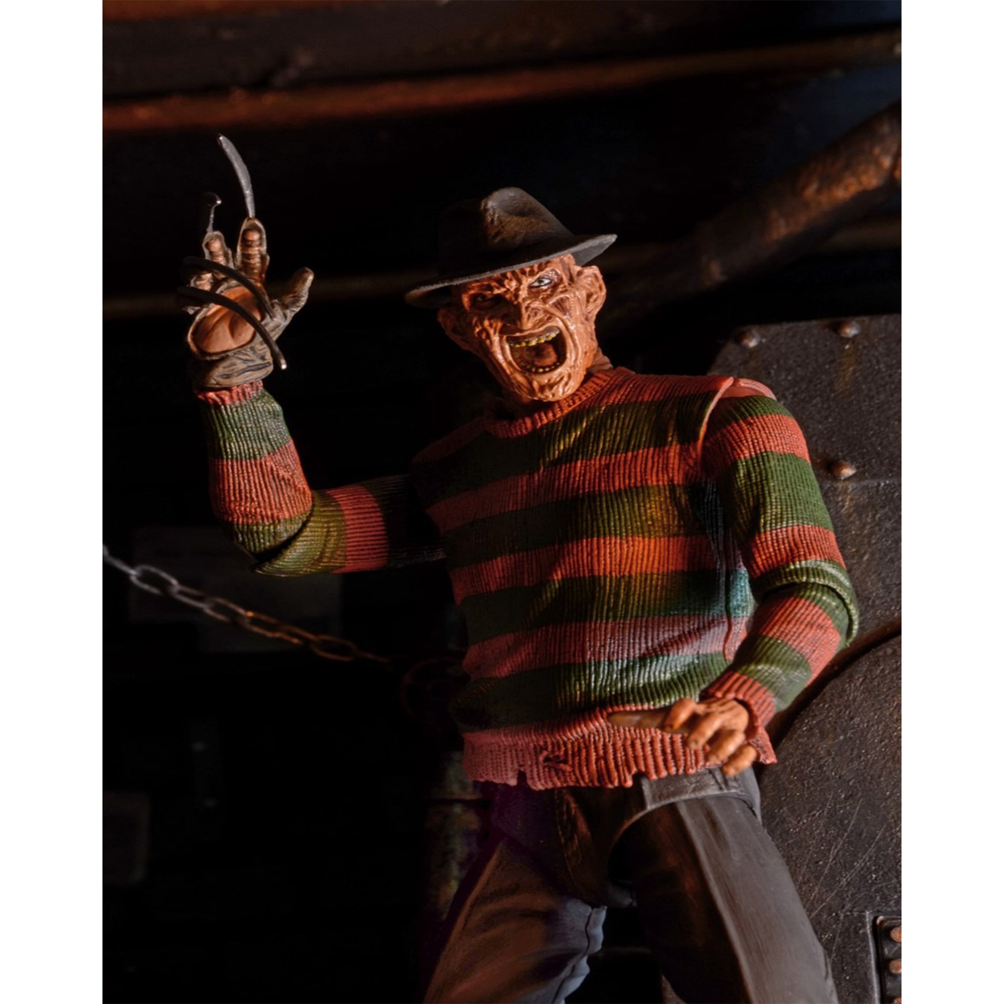 NECA Nightmare On Elm Street Dream Warriors Ultimate Freddy Krueger Action Figure 18cm