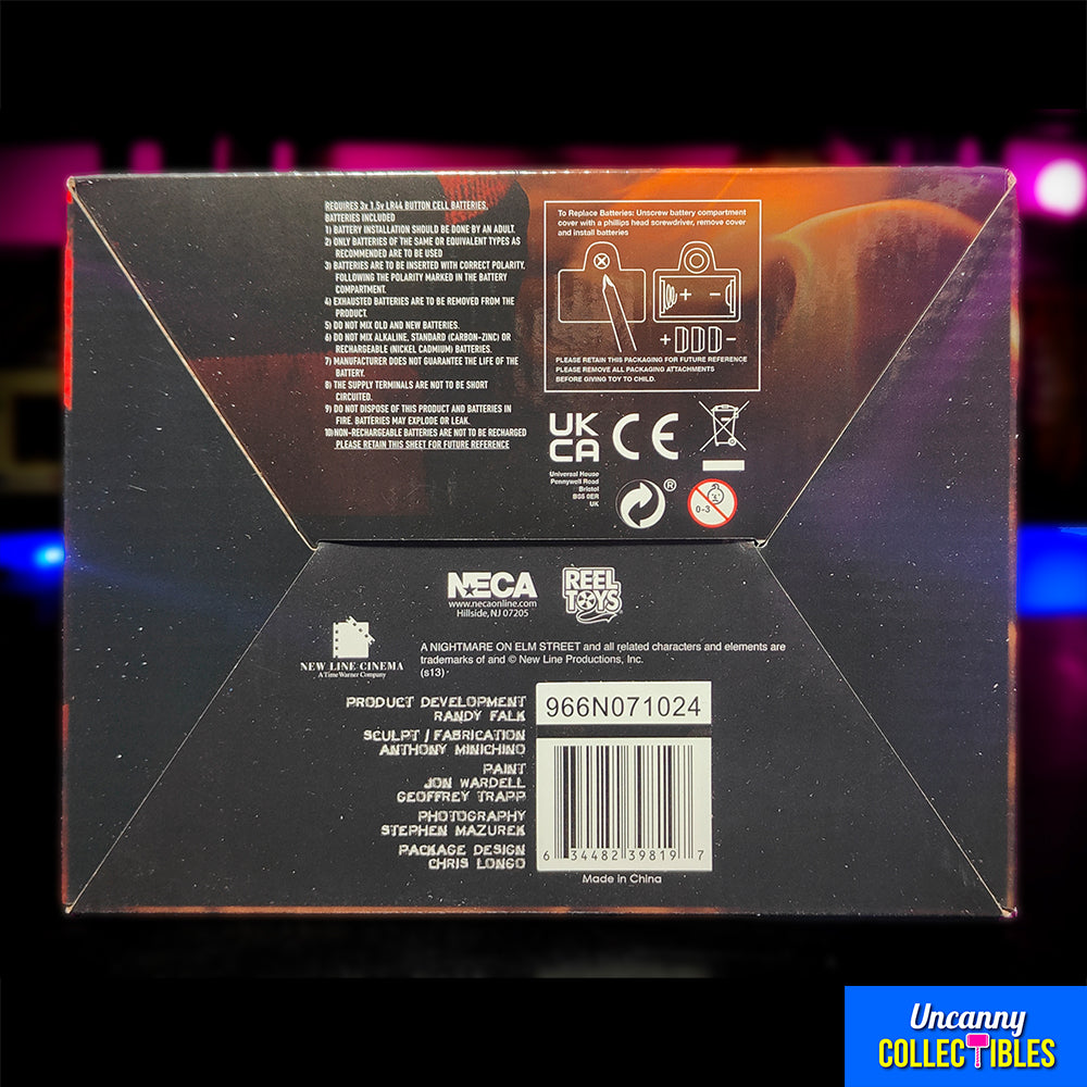 NECA Nightmare On Elm Street Freddy Furnace Diorama For 18 cm Action Figures – Nightmare on Elm Street, NECA, 23 cm, 2024, brand new collector item, Uncanny Collectibles Dublin Ireland