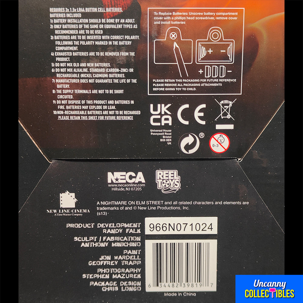 NECA Nightmare On Elm Street Freddy Furnace Diorama For 18 cm Action Figures – Nightmare on Elm Street, NECA, 23 cm, 2024, brand new collector item, Uncanny Collectibles Dublin Ireland