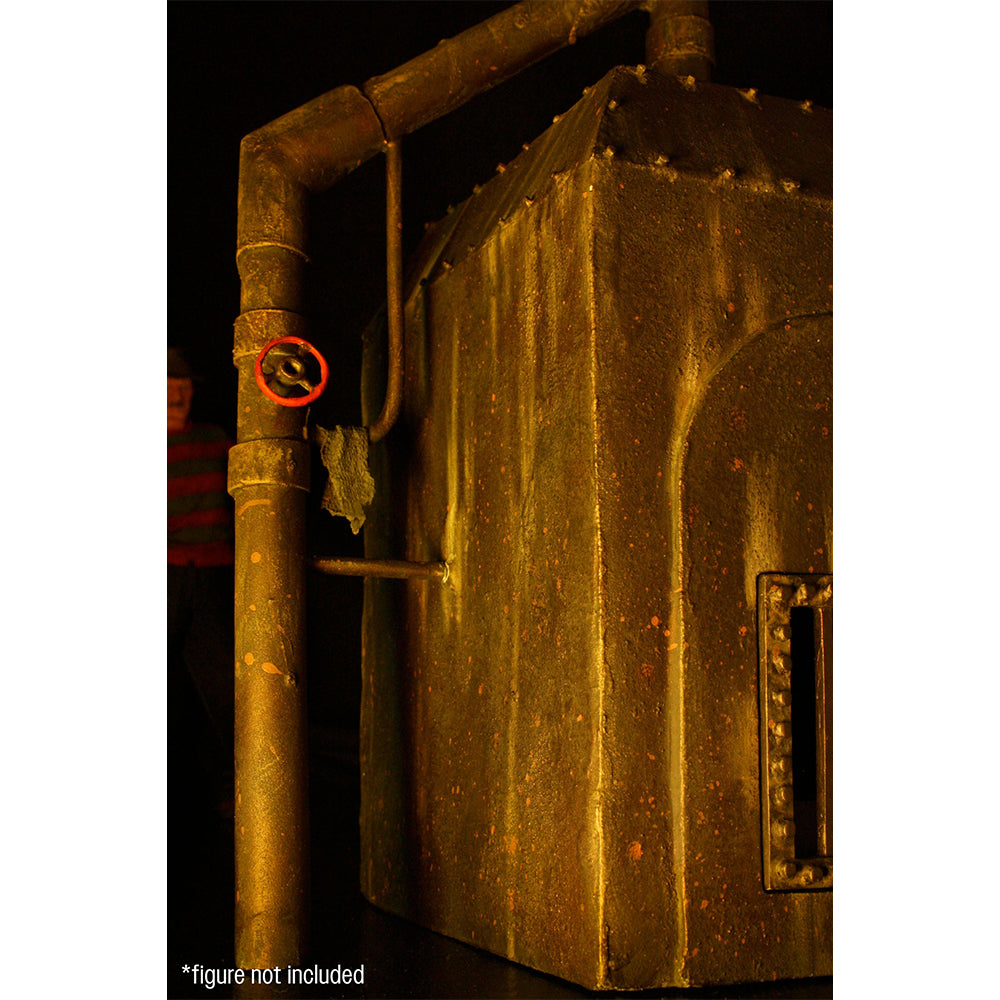 NECA Nightmare On Elm Street Freddy Furnace Diorama For 18 cm Action Figures – Nightmare on Elm Street, NECA, 23 cm, 2024, brand new collector item, Uncanny Collectibles Dublin Ireland