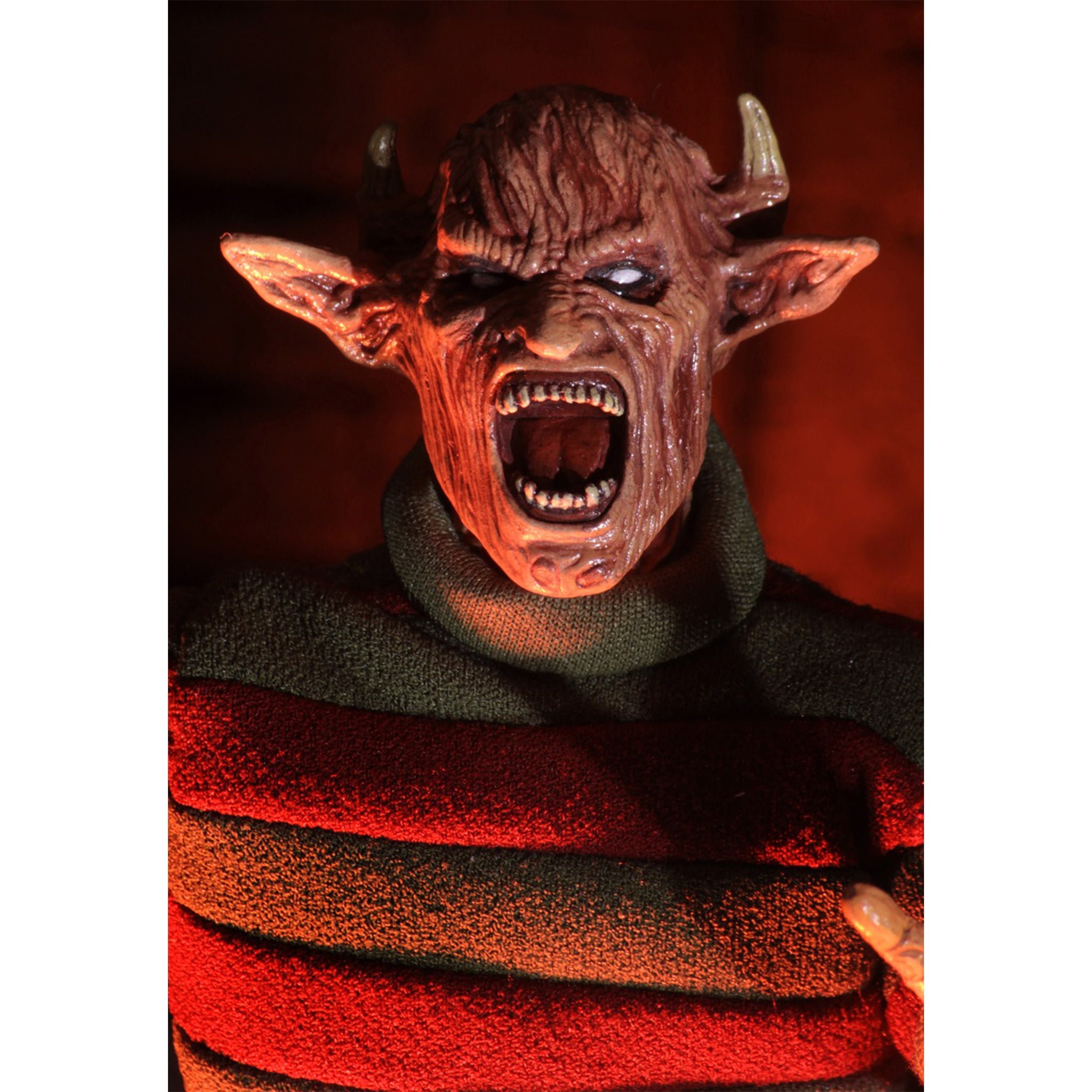 NECA Nightmare On Elm Street New Nightmare Freddy Kreuger Retro Clothed Action Figure 20cm – Nightmare on Elm Street, NECA, 20 cm, brand new collector item, Uncanny Collectibles Dublin Ireland