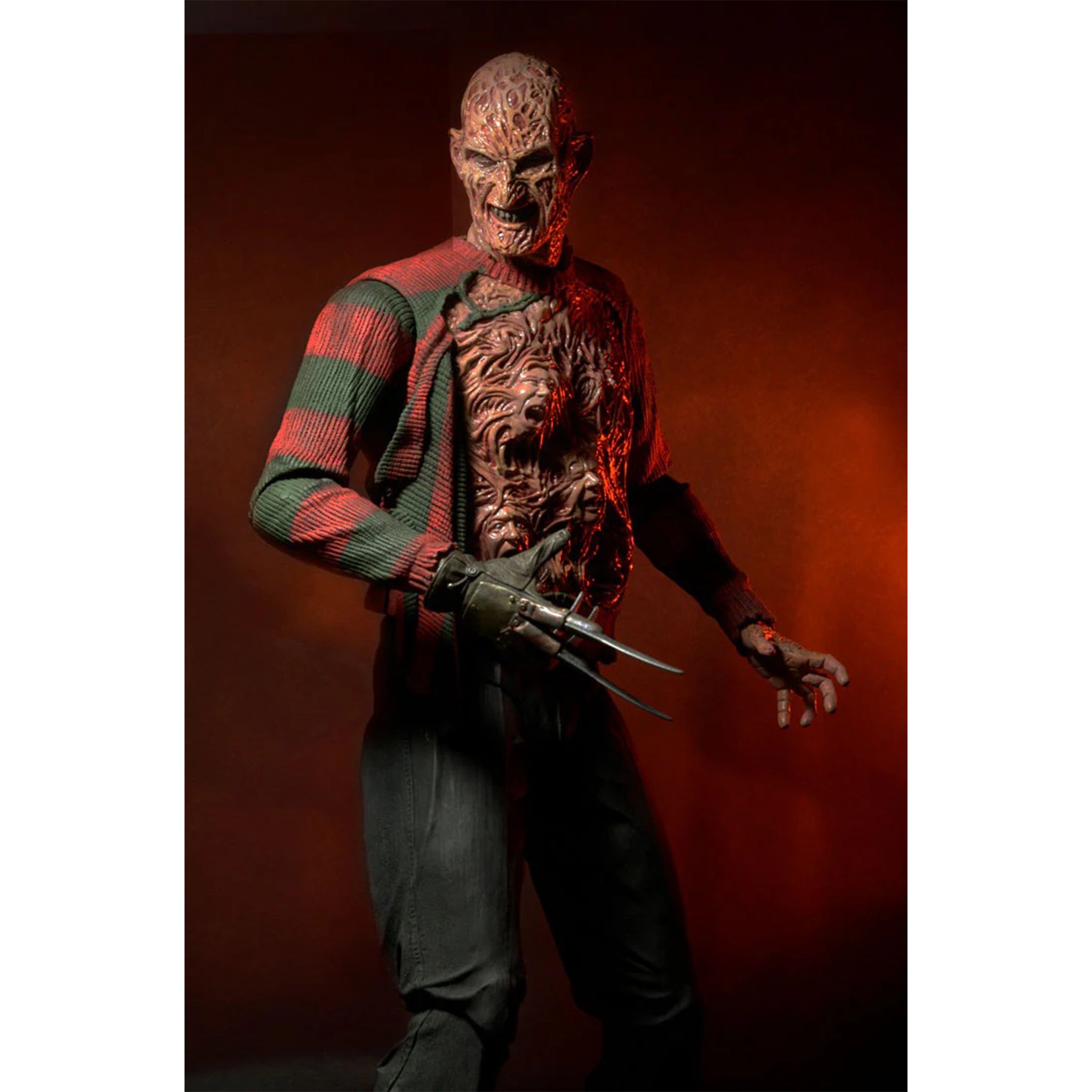 NECA Nightmare on Elm Street Part 3 Dream Warriors Freddy Krueger 1/4 Scale Action Figure – photo 4 of 9