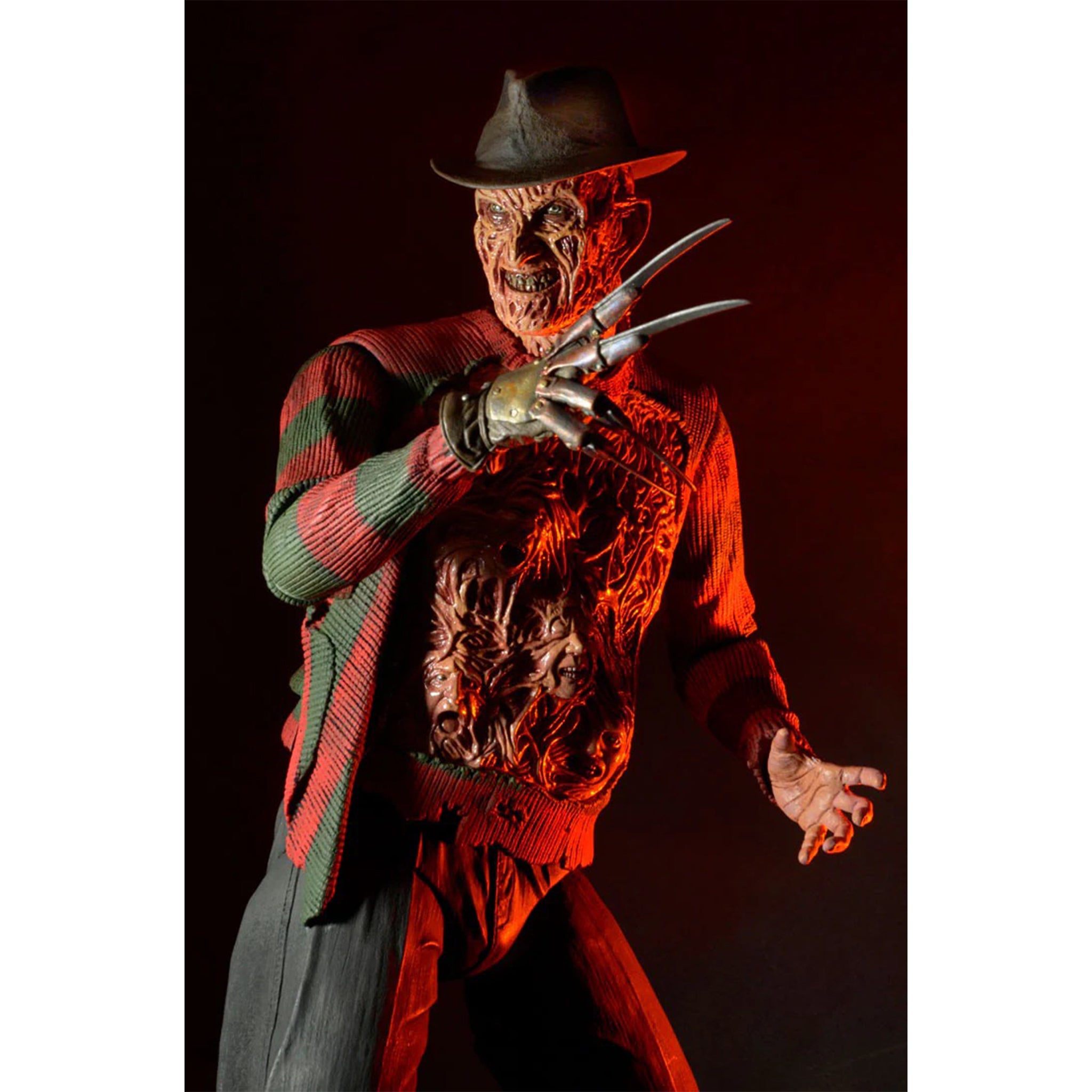 NECA Nightmare on Elm Street Part 3 Dream Warriors Freddy Krueger 1/4 Scale Action Figure – photo 5 of 9