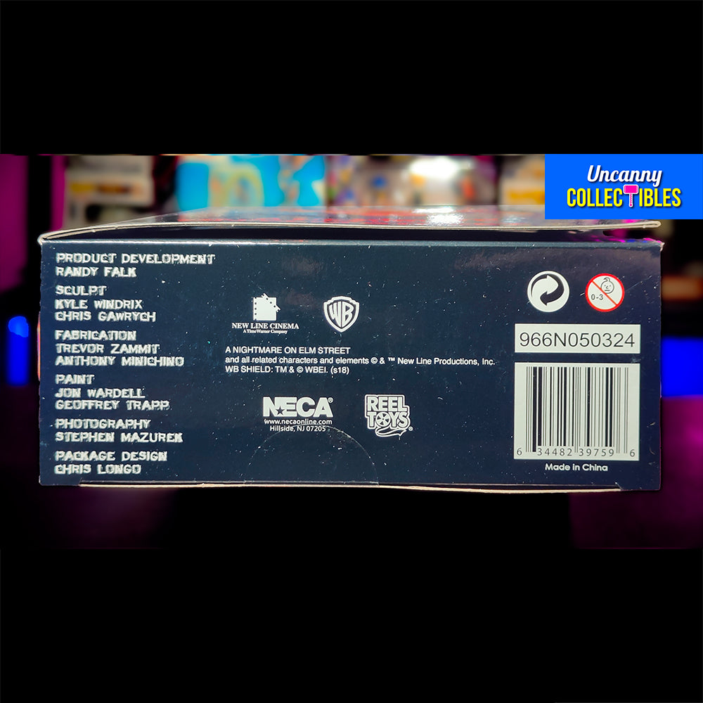 NECA Nightmare On Elm Street Ultimate Freddy Krueger Action Figure 18cm – Nightmare on Elm Street, NECA, 18 cm, 2023, brand new collector item, Uncanny Collectibles Dublin Ireland