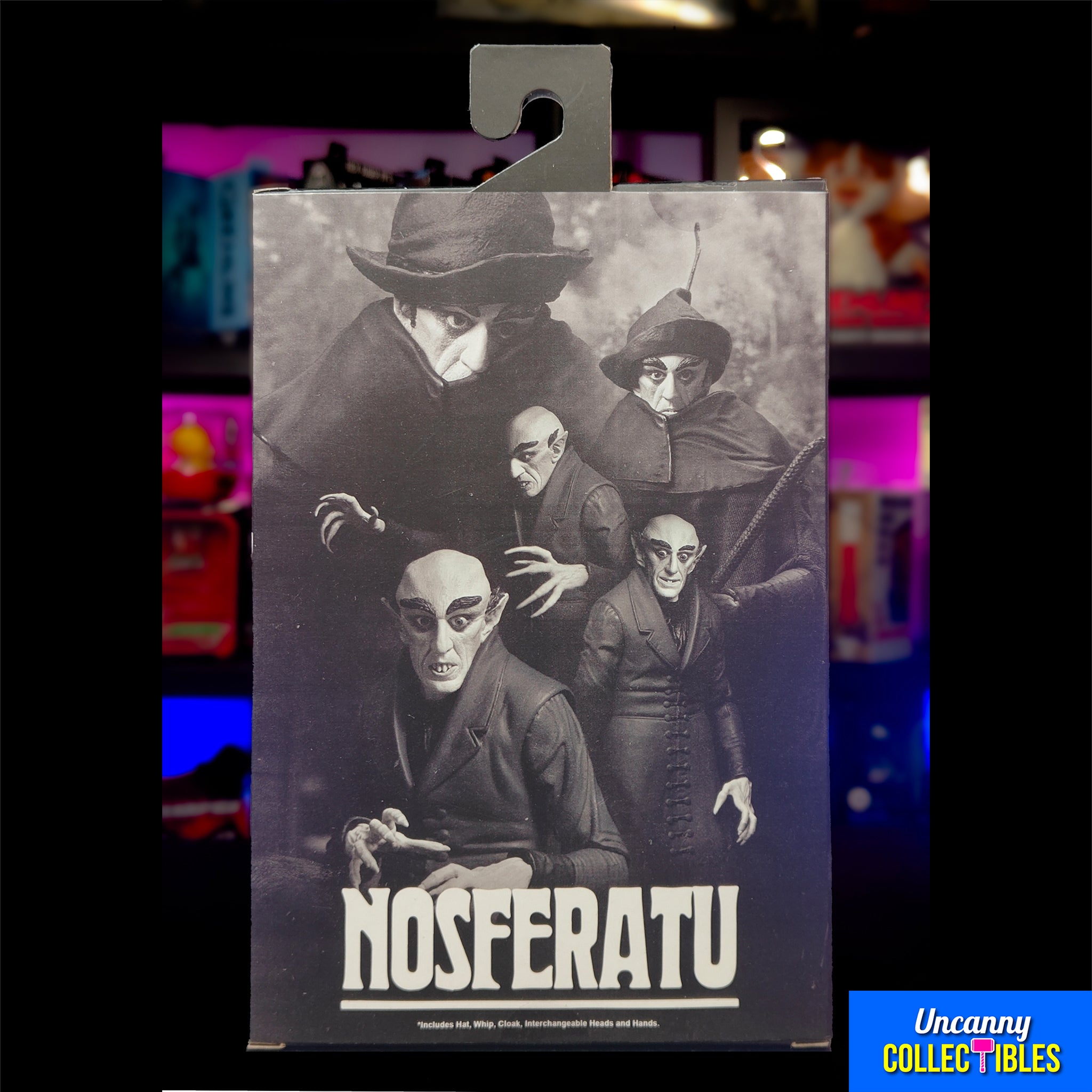 NECA Nosferatu 1922 Ultimate Count Orlok Black And White Action Figure 2024 18cm – Universal Monsters, NECA, 18 cm, 2023, brand new collector item, Uncanny Collectibles Dublin Ireland