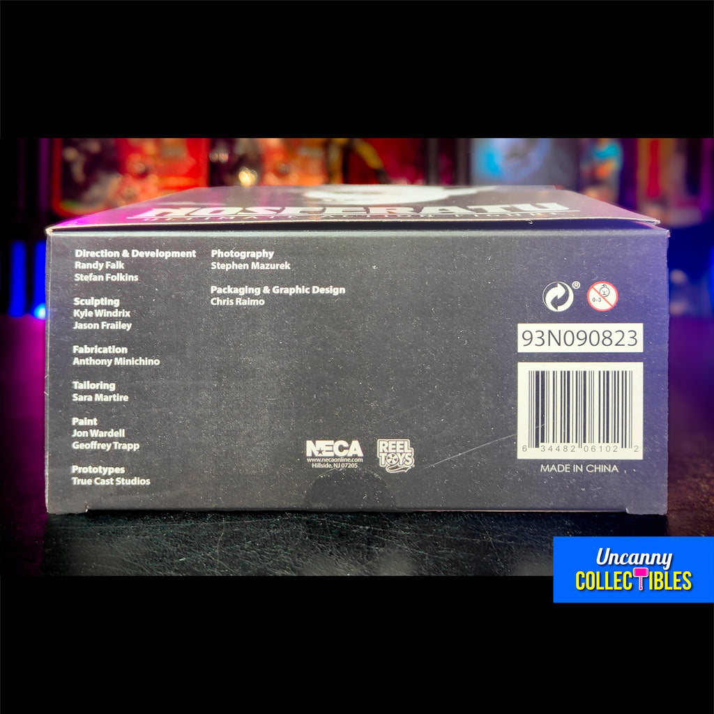 NECA Nosferatu 1922 Ultimate Count Orlok Black And White Action Figure 2024 18cm – Universal Monsters, NECA, 18 cm, 2023, brand new collector item, Uncanny Collectibles Dublin Ireland