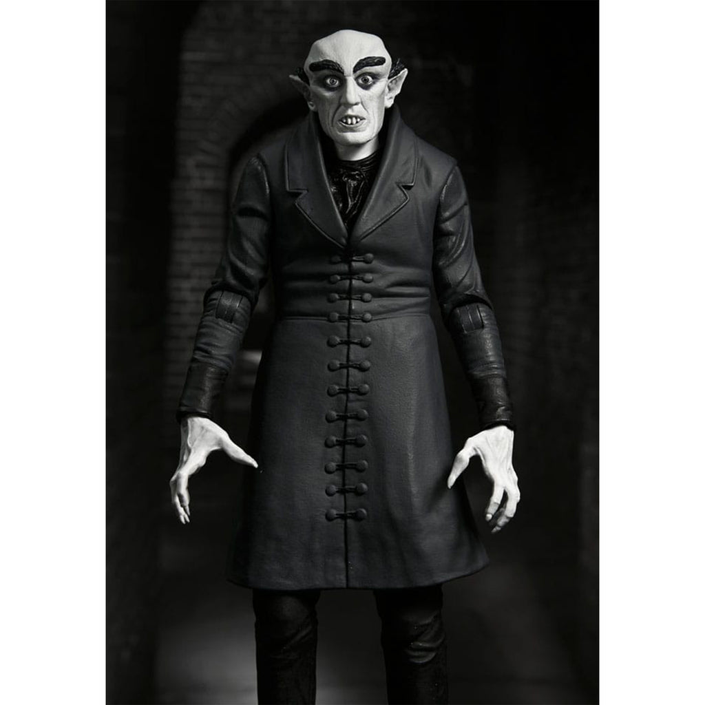 NECA Nosferatu 1922 Ultimate Count Orlok Black And White Action Figure 2024 18cm – Universal Monsters, NECA, 18 cm, 2023, brand new collector item, Uncanny Collectibles Dublin Ireland