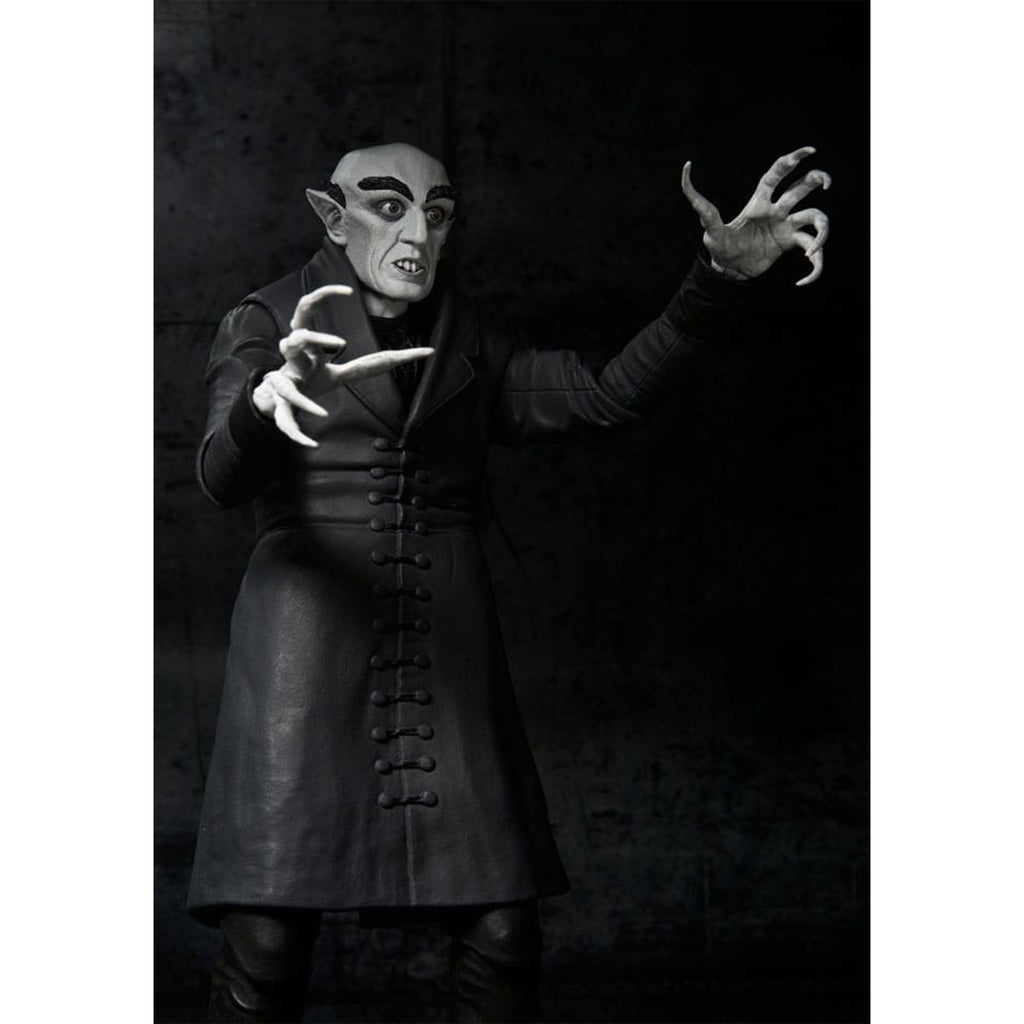 NECA Nosferatu 1922 Ultimate Count Orlok Black And White Action Figure 2024 18cm – Universal Monsters, NECA, 18 cm, 2023, brand new collector item, Uncanny Collectibles Dublin Ireland