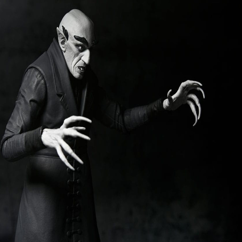 NECA Nosferatu 1922 Ultimate Count Orlok Black And White Action Figure 2024 18cm – Universal Monsters, NECA, 18 cm, 2023, brand new collector item, Uncanny Collectibles Dublin Ireland