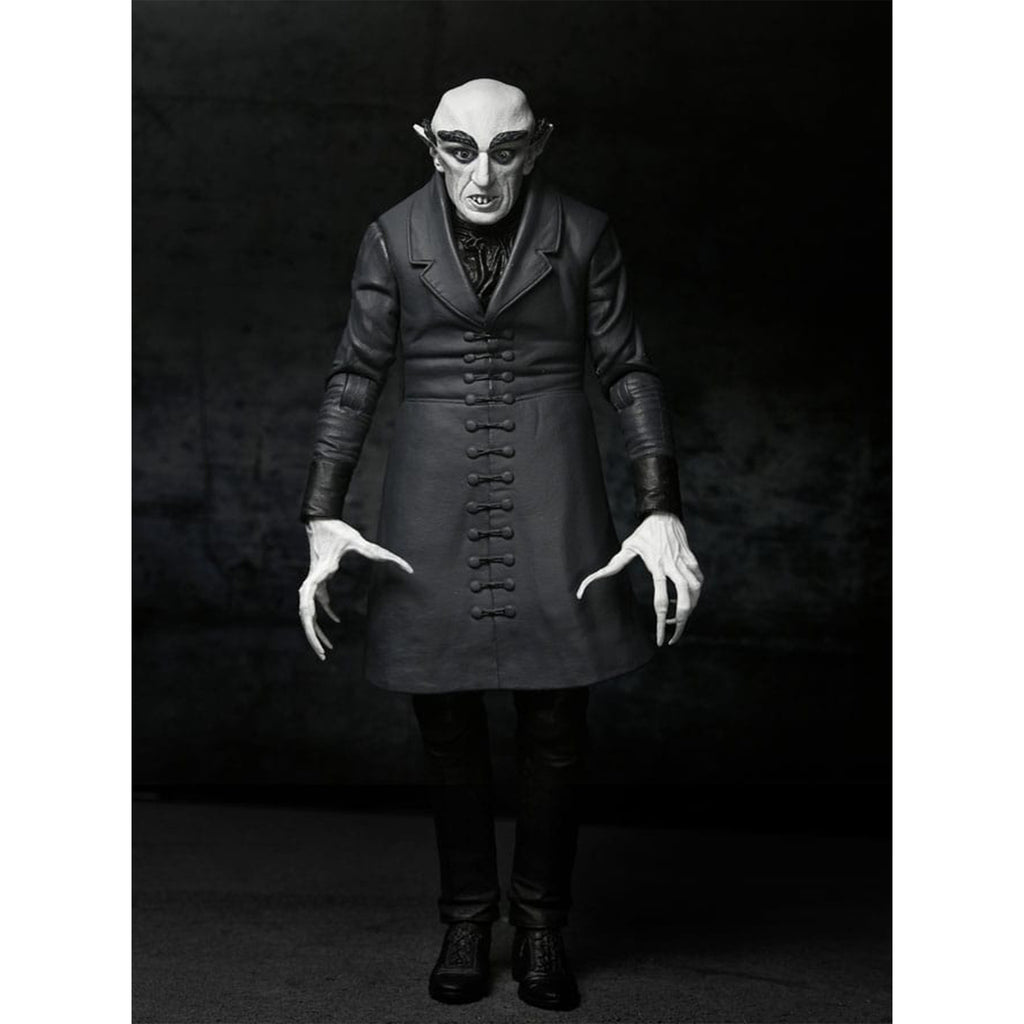 NECA Nosferatu 1922 Ultimate Count Orlok Black And White Action Figure 2024 18cm – Universal Monsters, NECA, 18 cm, 2023, brand new collector item, Uncanny Collectibles Dublin Ireland