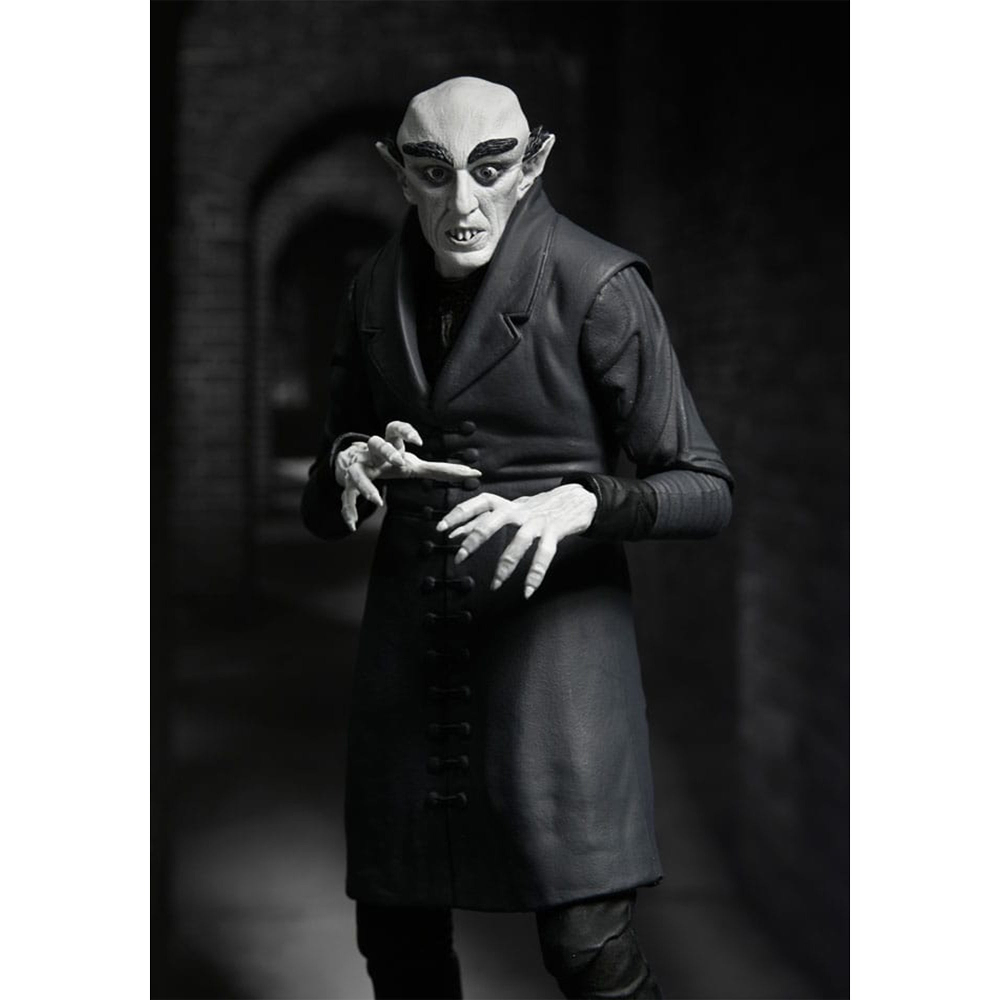 NECA Nosferatu 1922 Ultimate Count Orlok Black And White Action Figure 2024 18cm