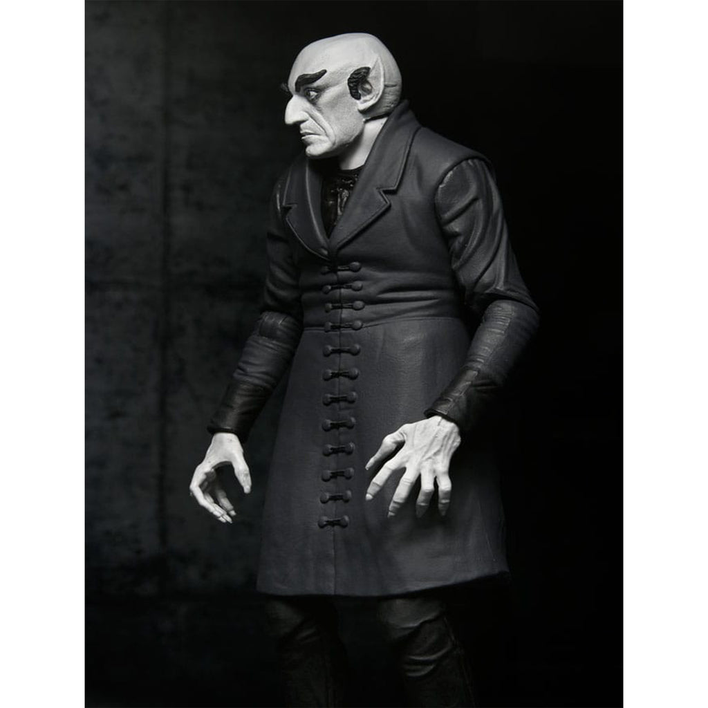 NECA Nosferatu 1922 Ultimate Count Orlok Black And White Action Figure 2024 18cm – Universal Monsters, NECA, 18 cm, 2023, brand new collector item, Uncanny Collectibles Dublin Ireland