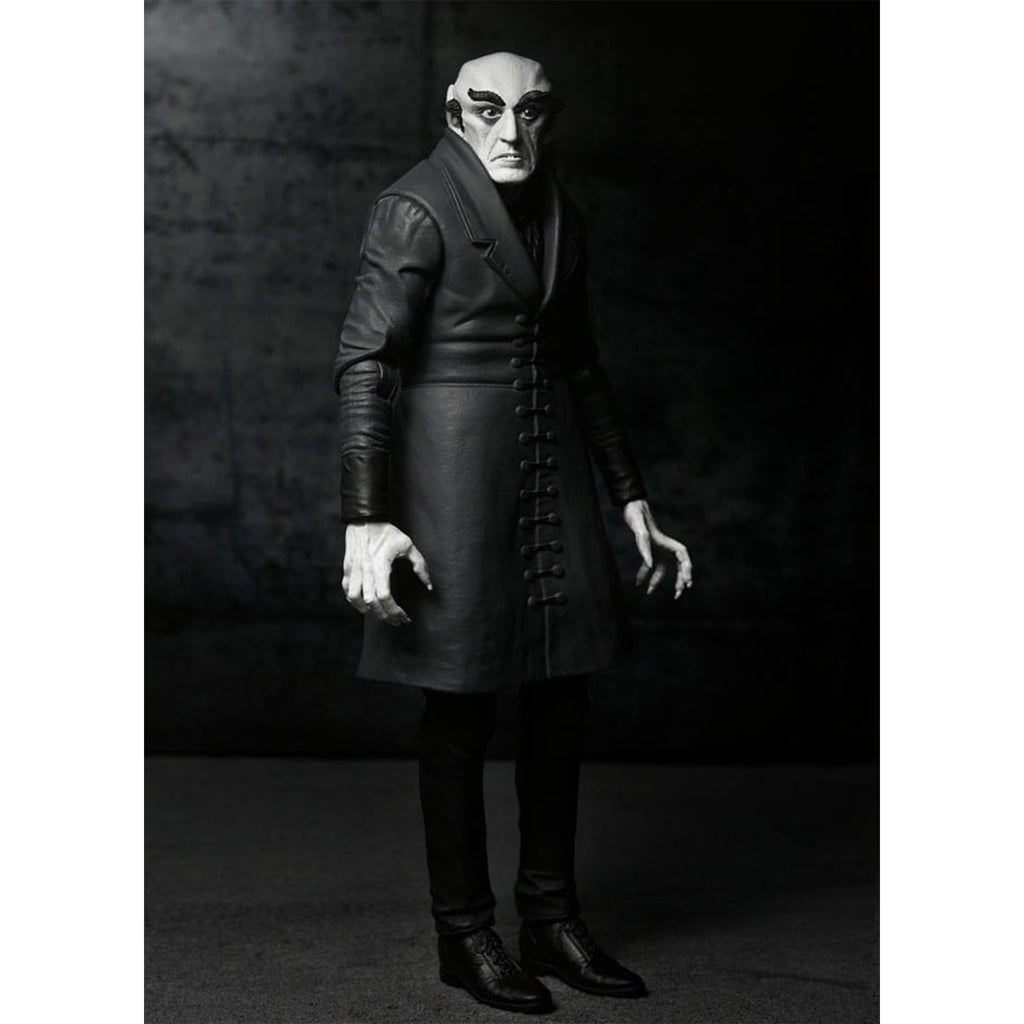 NECA Nosferatu 1922 Ultimate Count Orlok Black And White Action Figure 2024 18cm – Universal Monsters, NECA, 18 cm, 2023, brand new collector item, Uncanny Collectibles Dublin Ireland